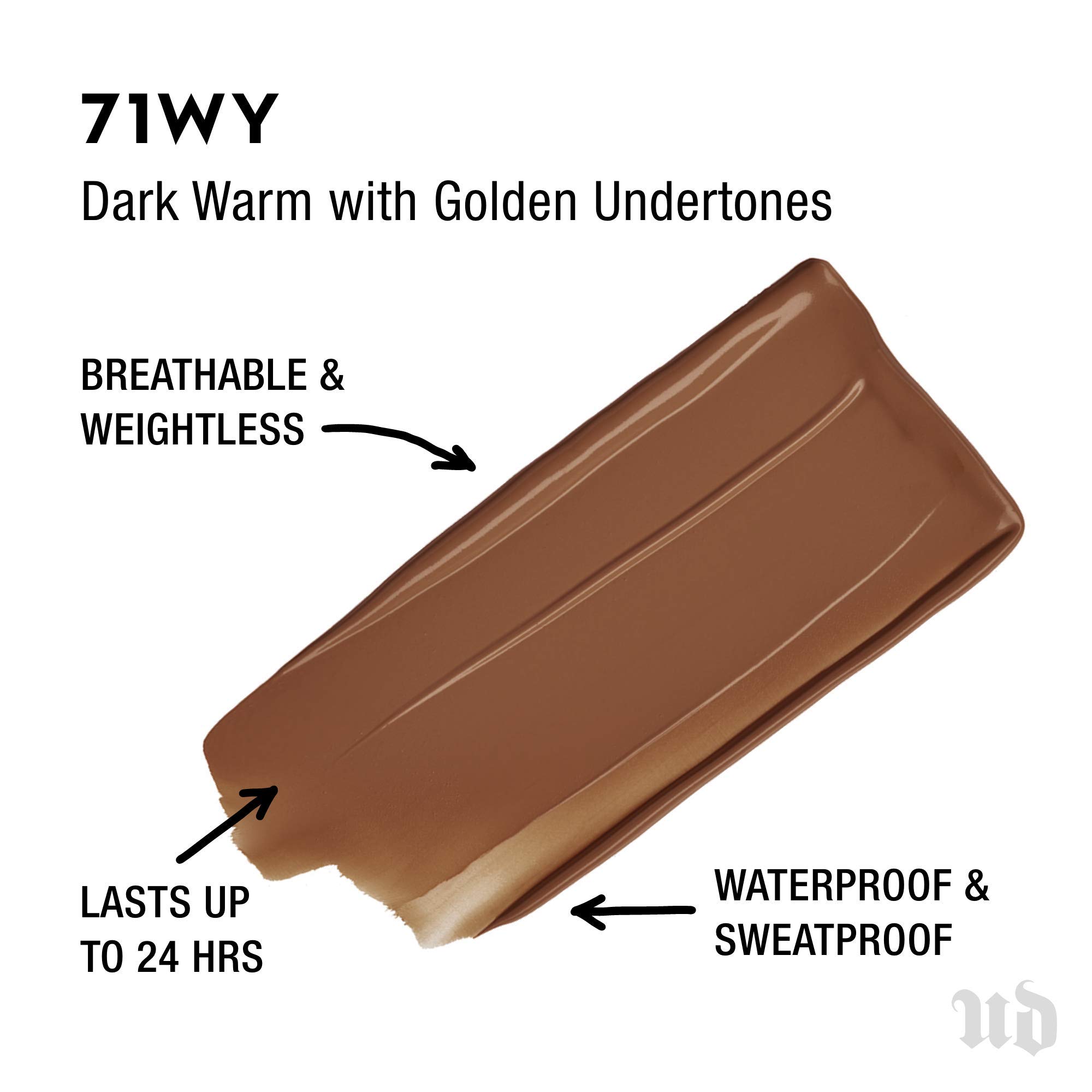 Urban Decay Stay Naked Weightless Liquid Foundation Waterproof Face Makeup - Thumbnail 2