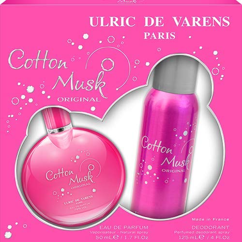 [Set] Udv Cotton Musk 1.7 L + 4.2 Deo France 1pcs Bybox EDP