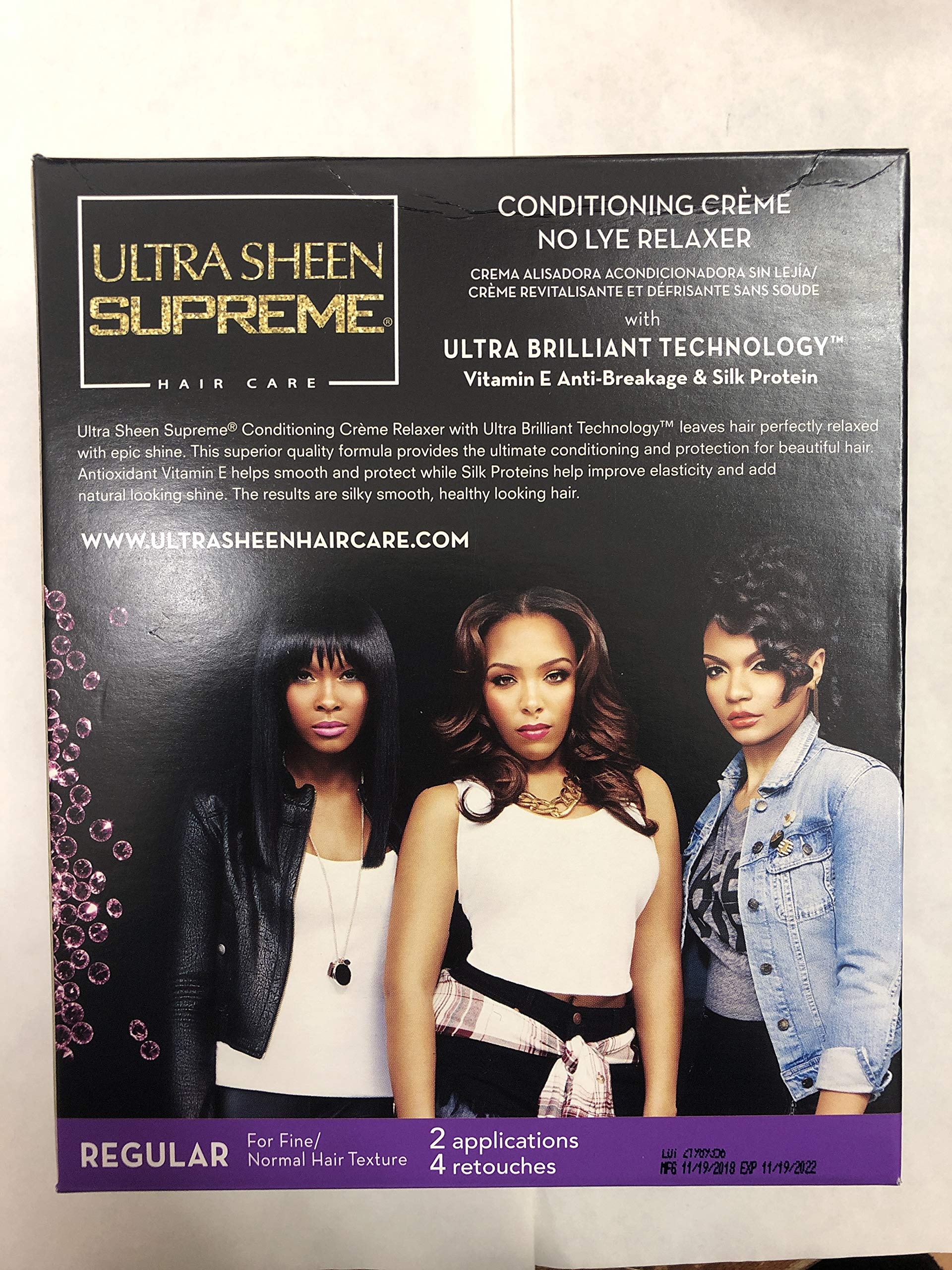 Ultra Sheen Supreme Conditioning Creme No Lye Relaxer With Ultra Brilliant - Thumbnail 2