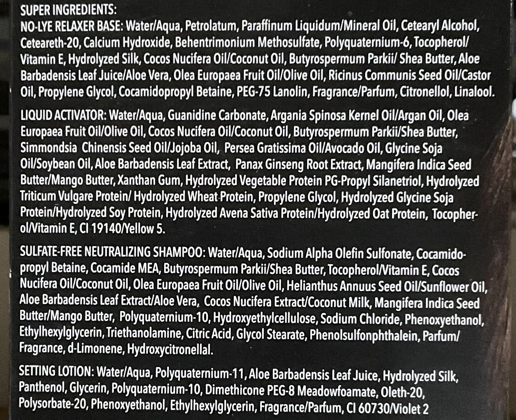 Ultra Sheen Supreme No Lye Relaxer Conditioning Creme Kit Super 1 Ea 1count - Thumbnail 2