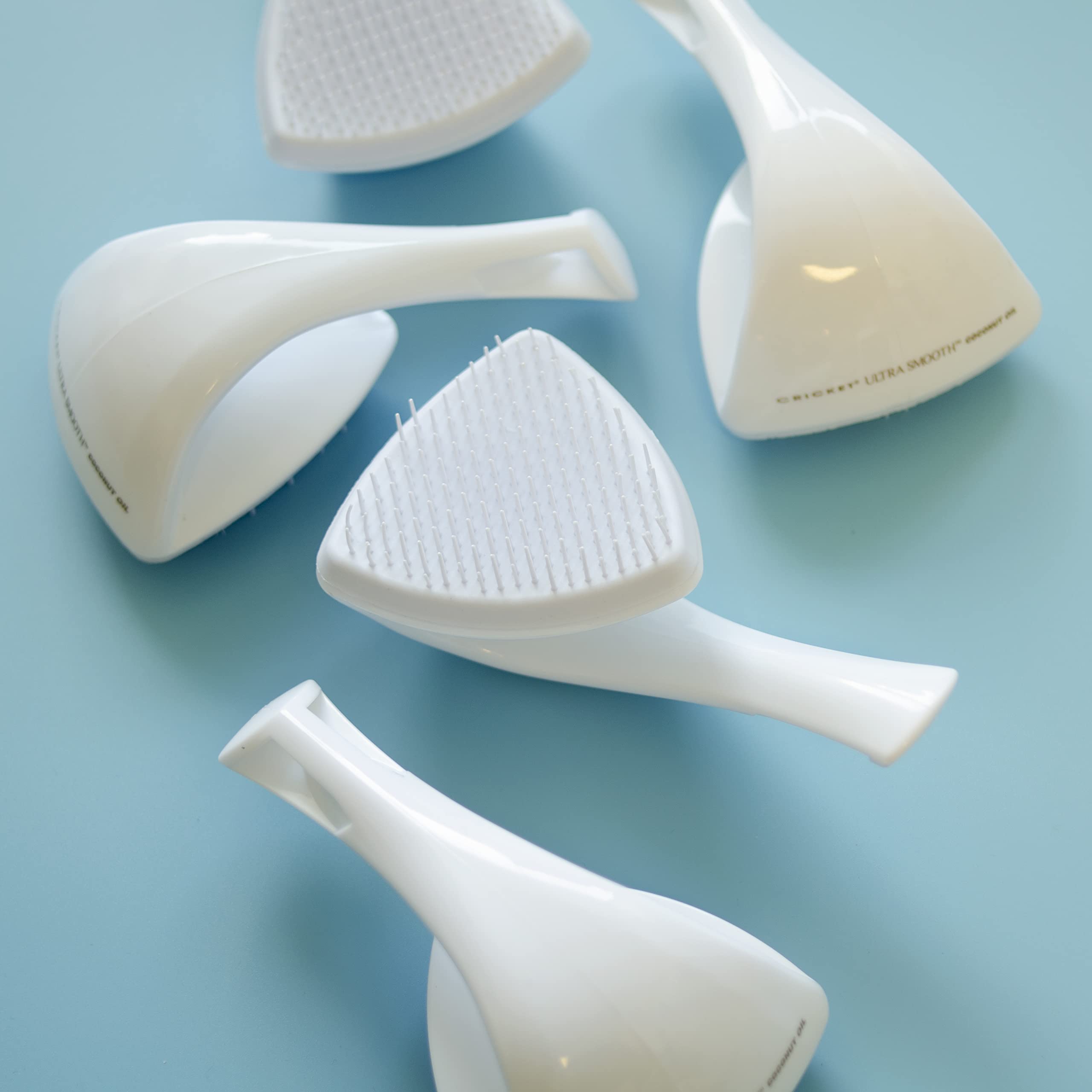 Cricket Ultra Smooth Coconut Detangling Brush for Wet Dry Hair Anti Frizz