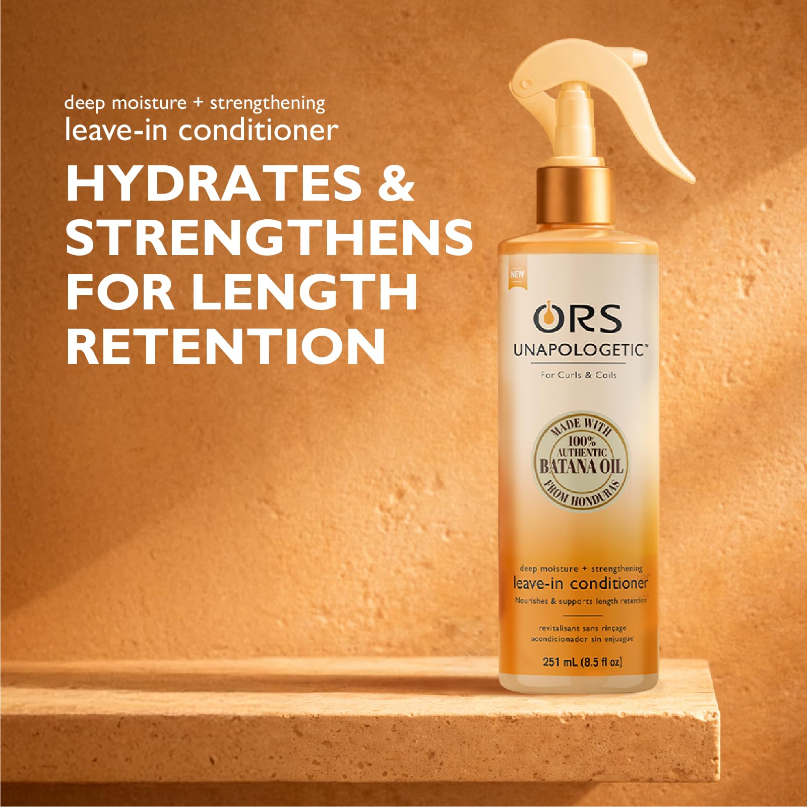 Ors Unapologetic Deep Moisture + Strengthening Leave In Conditioner 8.5 oz