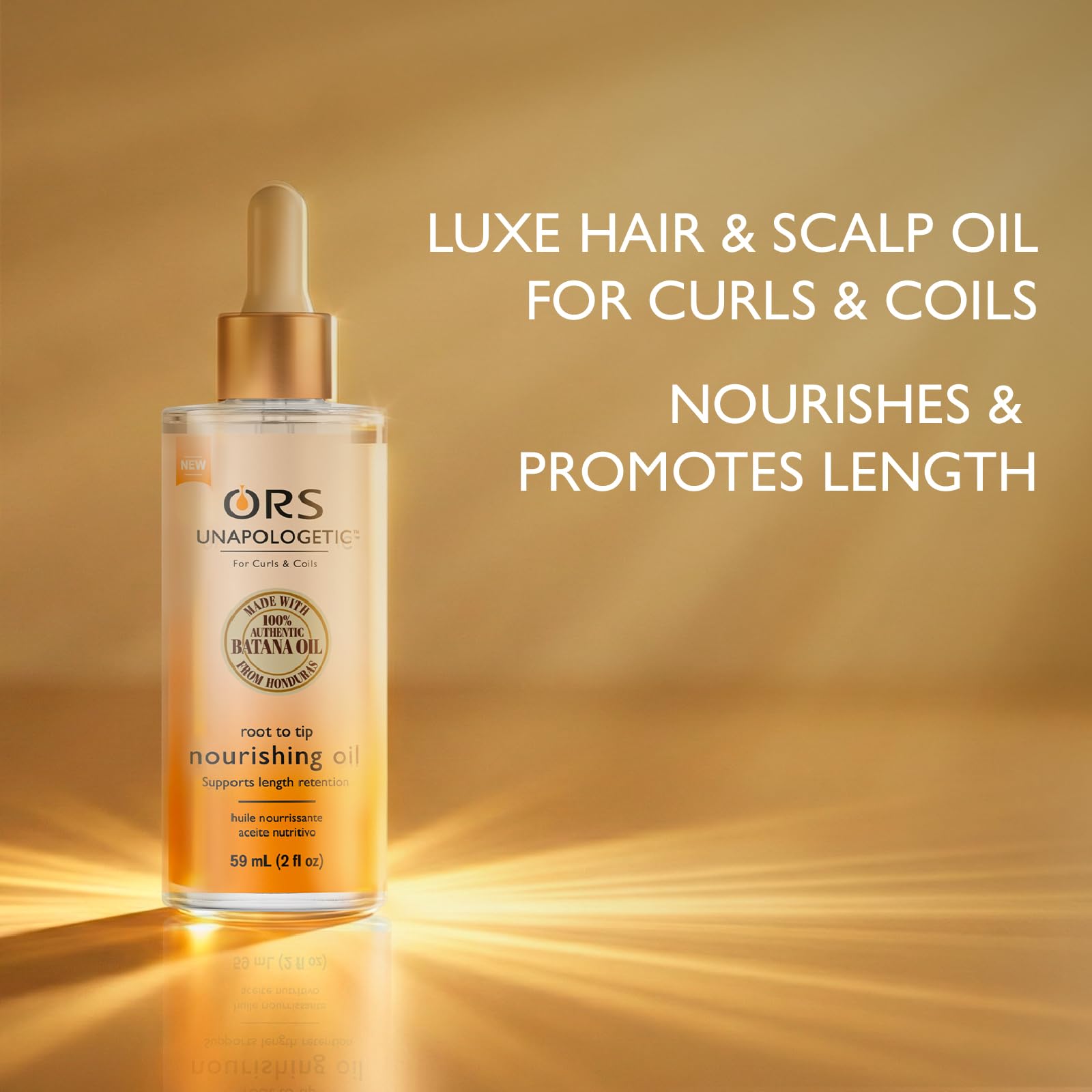Ors Unapologetic Root To Tip Nourishing Hair Scalp Oil 2 oz - Thumbnail 3