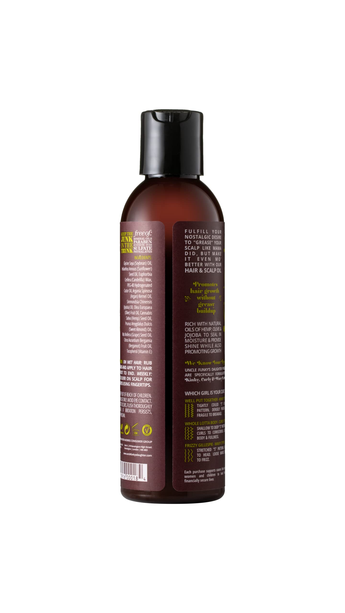 Uncle Funky's Daughter Shining Star Hair Scalp Elixir 6 oz - Thumbnail 3