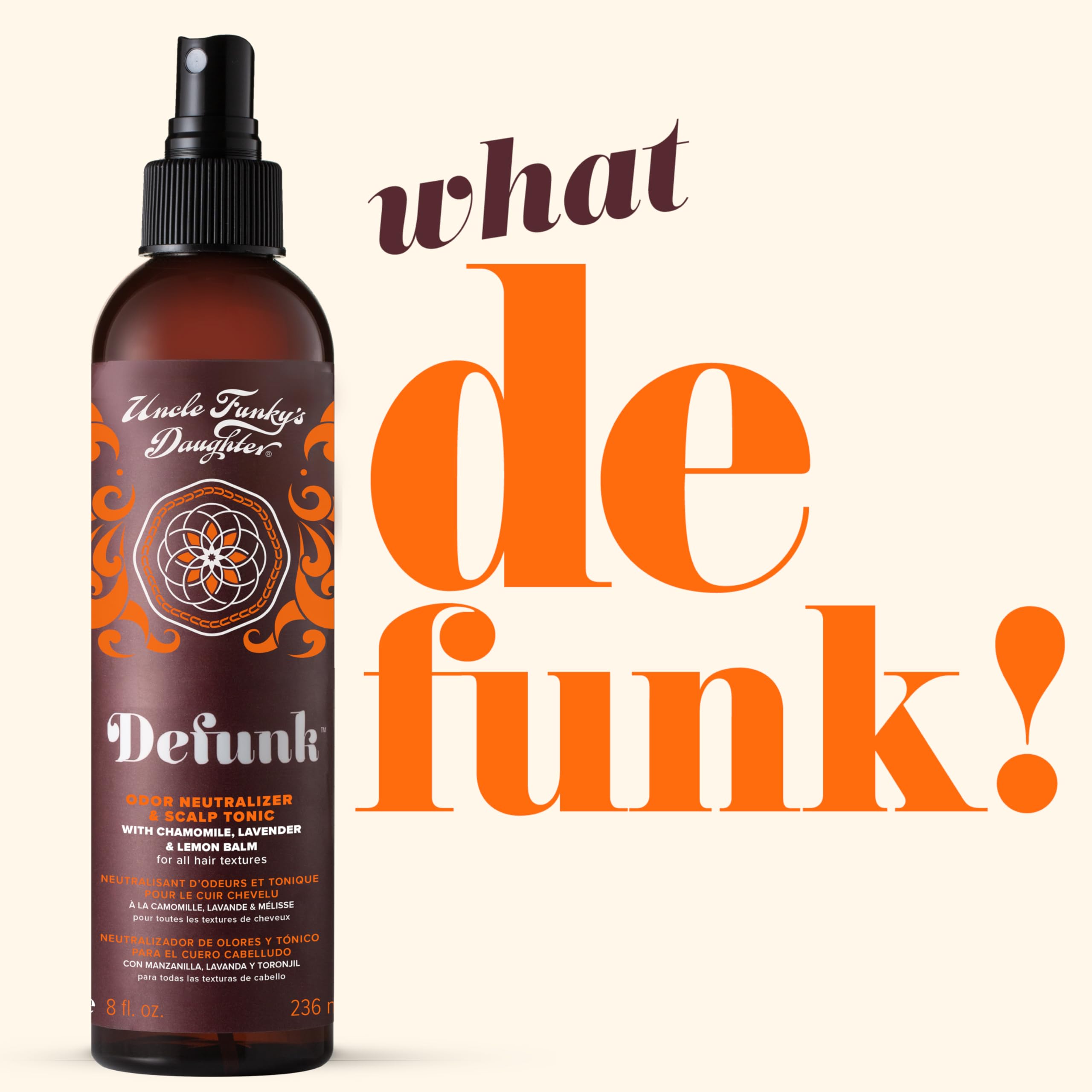 Uncle Funky's Daughter Defunk Hair Odor Neutralizing Tonic 8 oz - Thumbnail 2