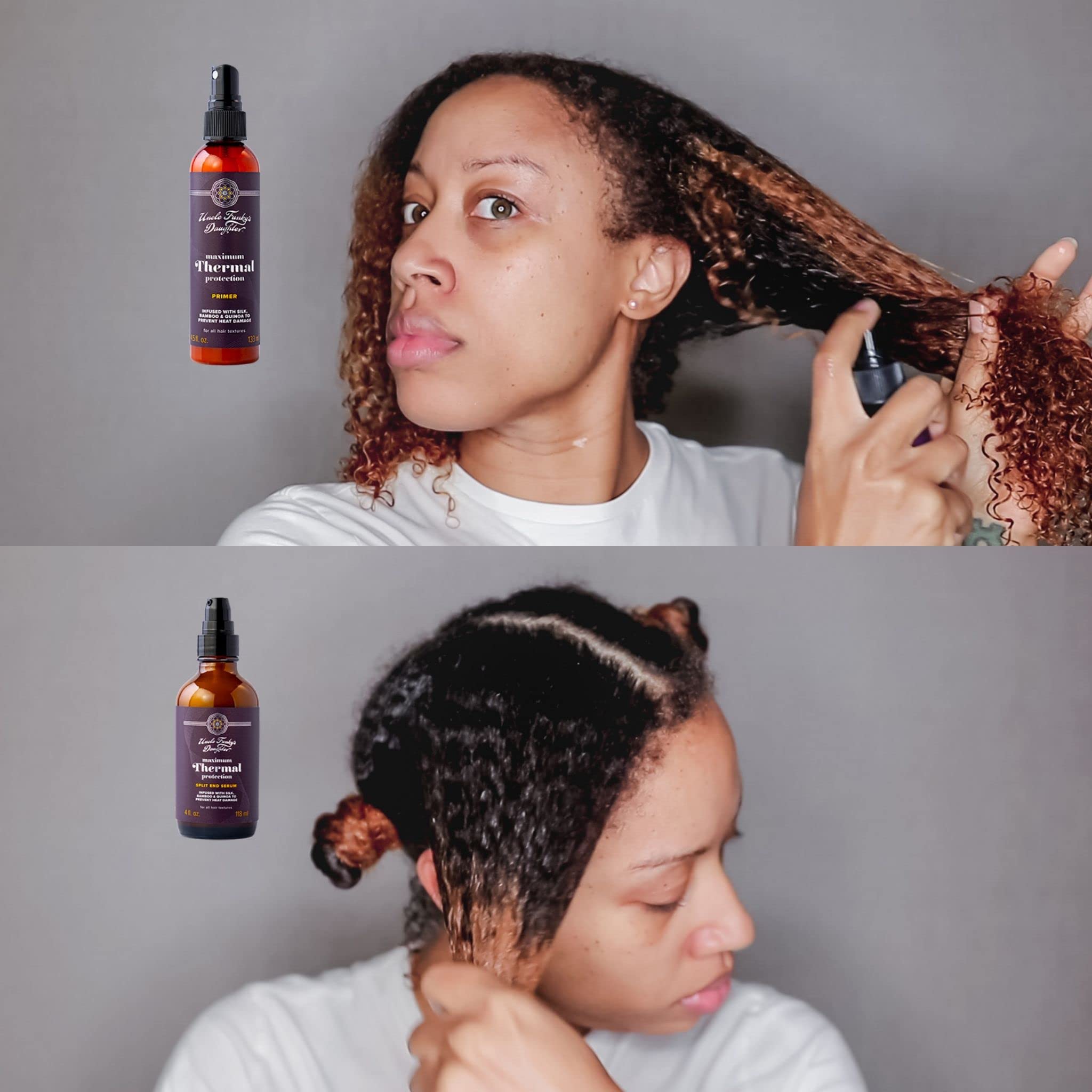 Uncle Funky's Daughter Maximum Thermal Protection Split End Serum - Thumbnail 3