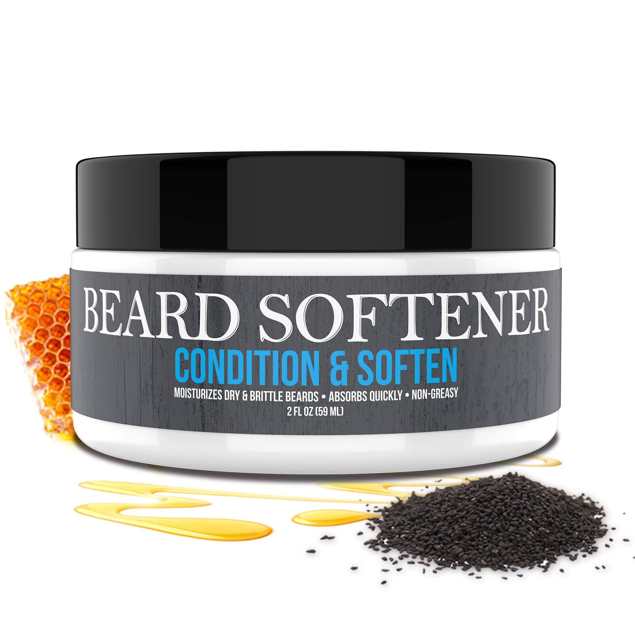 Uncle Jimmy Beard Softener Conditioning Balm | Hydrates Smooths Adds Shine - Thumbnail 2