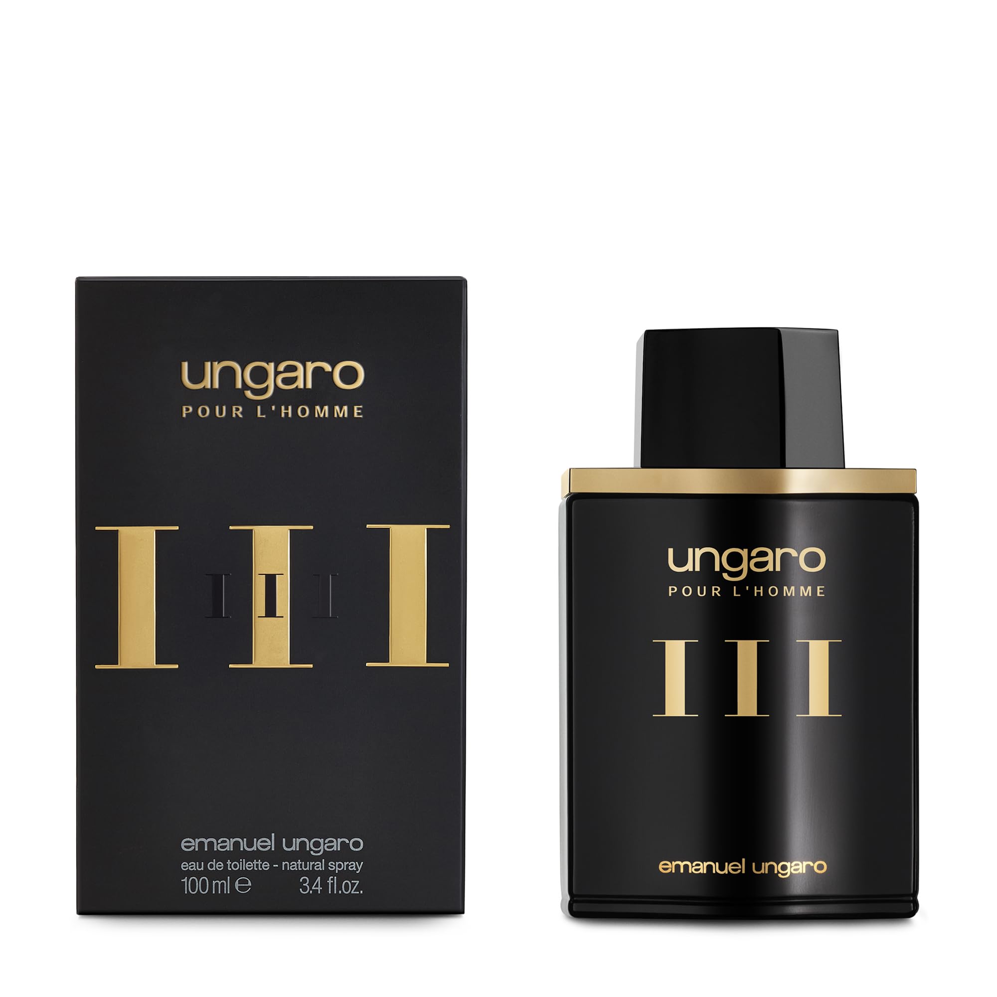 Emanuel Ungaro Pour L'homme Iii Cologne 3.4 Fl Oz For Men EDT