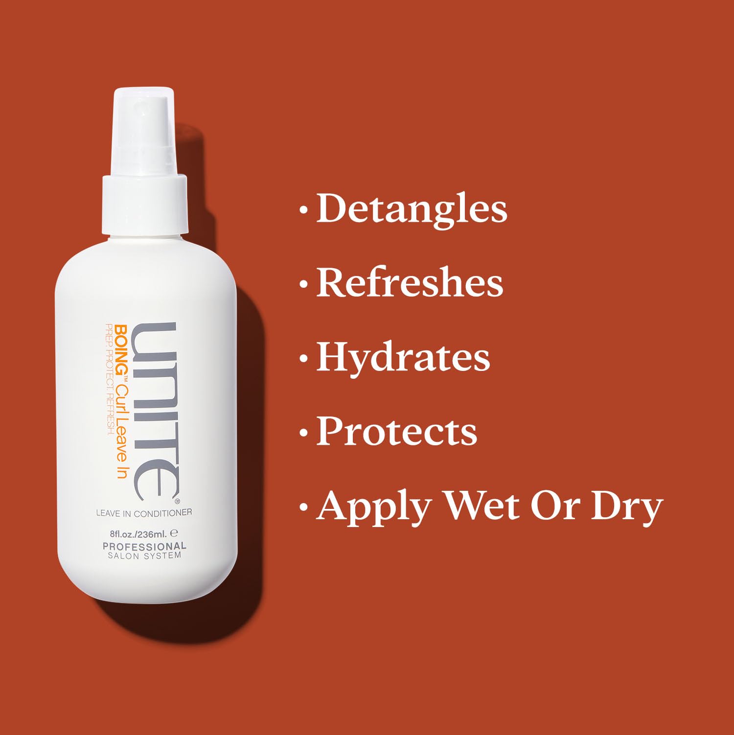 Unite Hair Boing Curl Leave In Lightweight Detangling Leave In Conditioner for