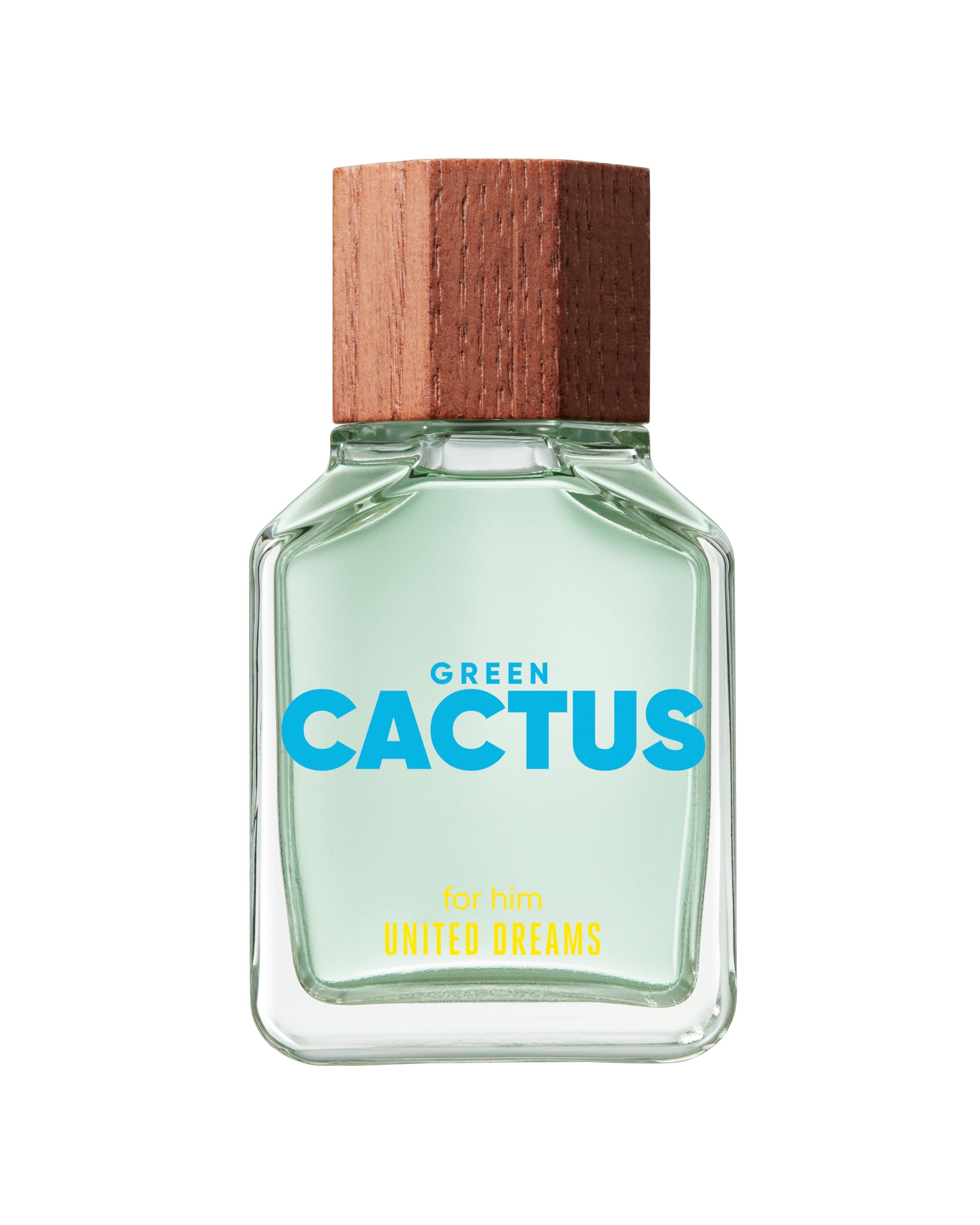UNITED DREAMS GREEN CACTUS(M)EDT SP 3.4oz