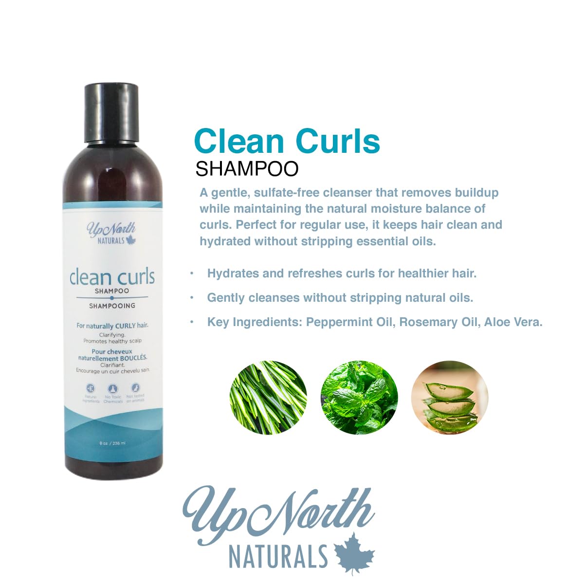 Clean Curls | Hair Cleanser for Naturally Curly Hair - Thumbnail 2