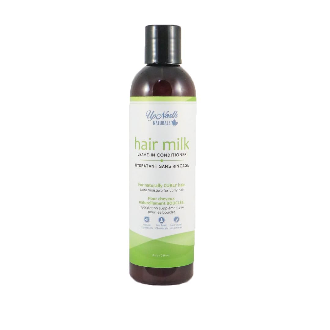 Up North Naturals Go 2 | Hydrating Leave In Hair Milk for Naturally Curly Hair - Thumbnail 3