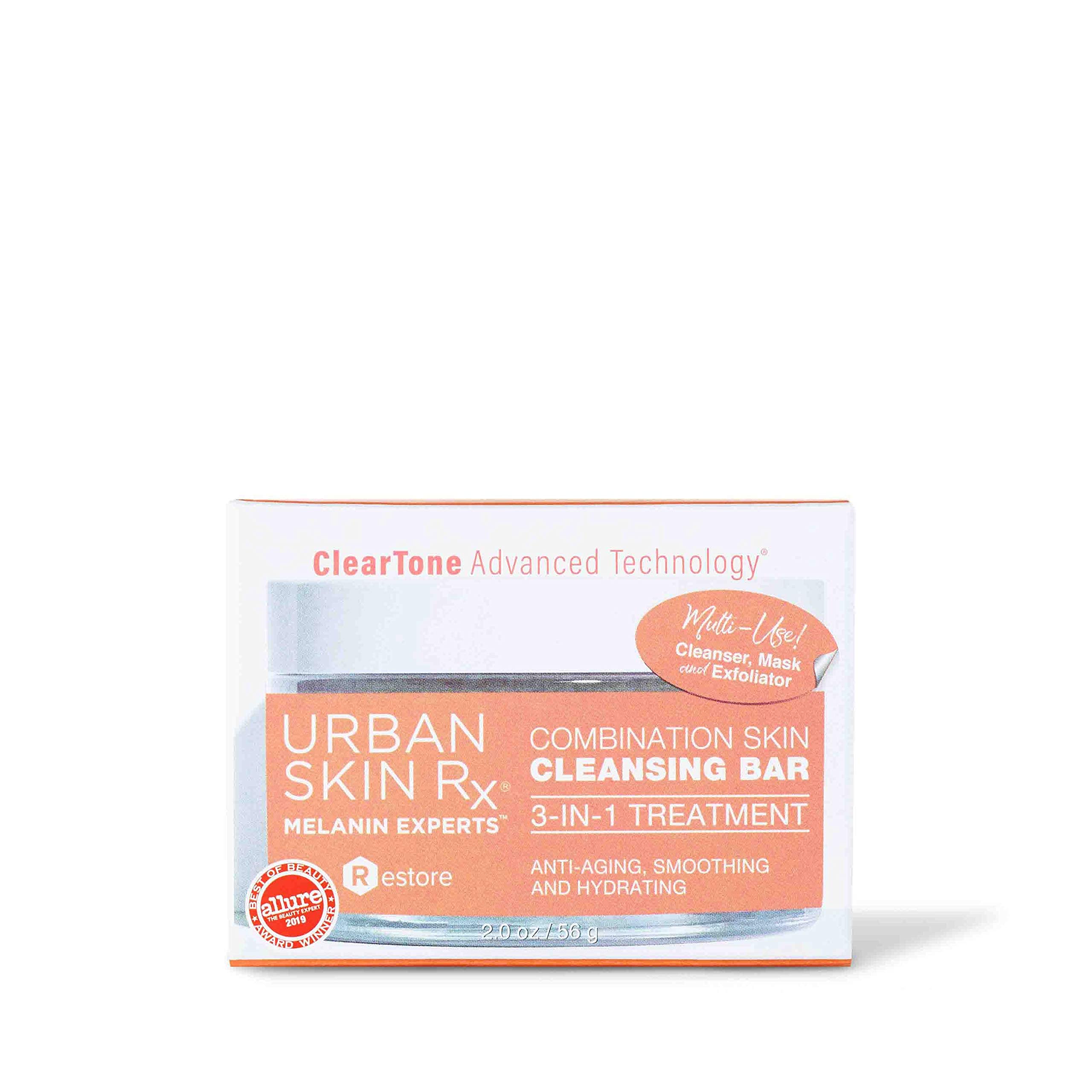 Urban Skin Rx® Combination Skin 3 In 1 Daily Treatment Cleansing Bar Exfoliator - Thumbnail 3