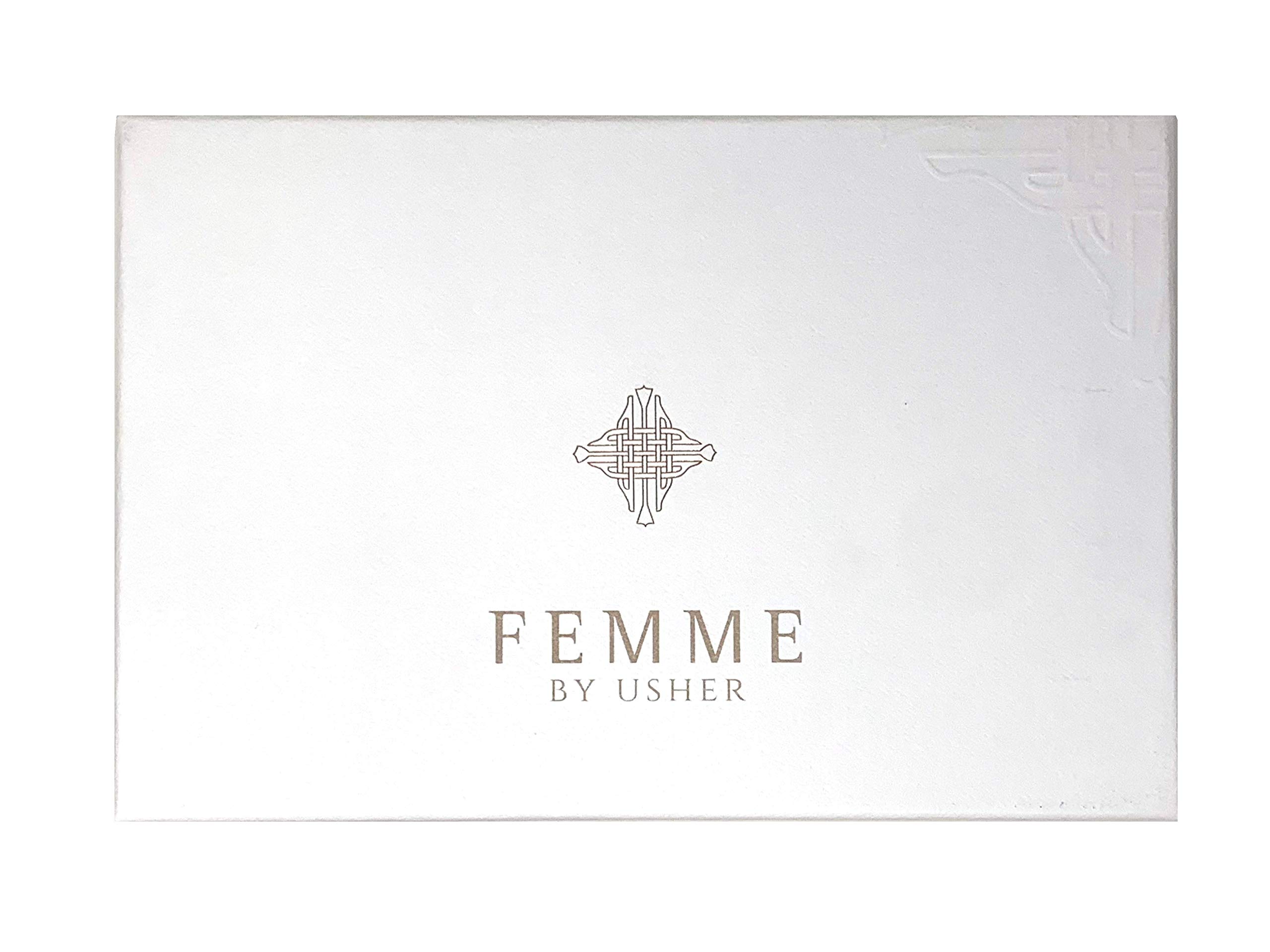 [Set] Usher Femme + Body Lotion + Shower Gel For Women EDP 3.4 oz - Thumbnail 2