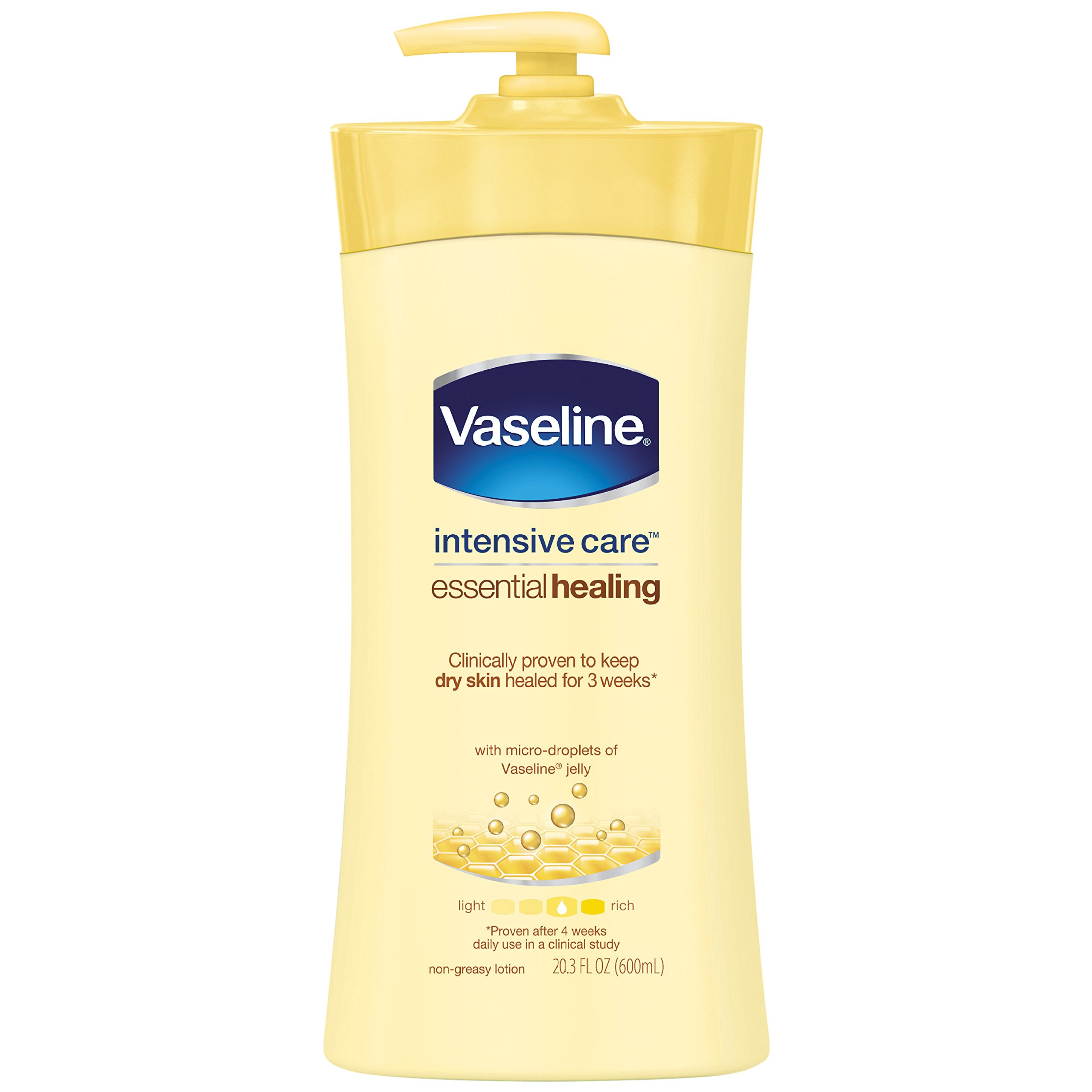 Vaseline Intensive Care Body Lotion Essential Healing 20.3 Fl Oz