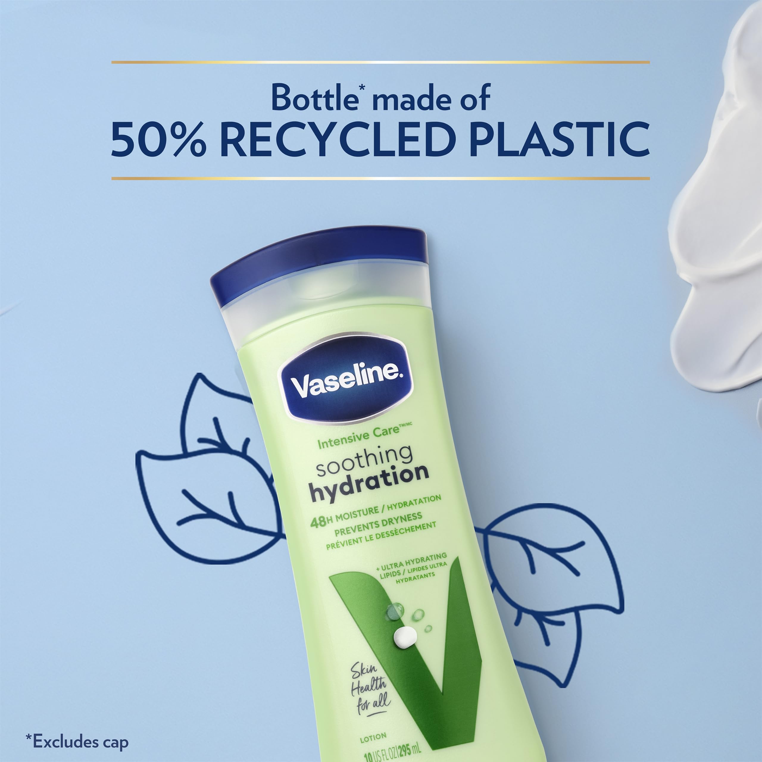 Vaseline Intensive Care Hand and Body Lotion for Dehydrated Skin Soothing - Thumbnail 3