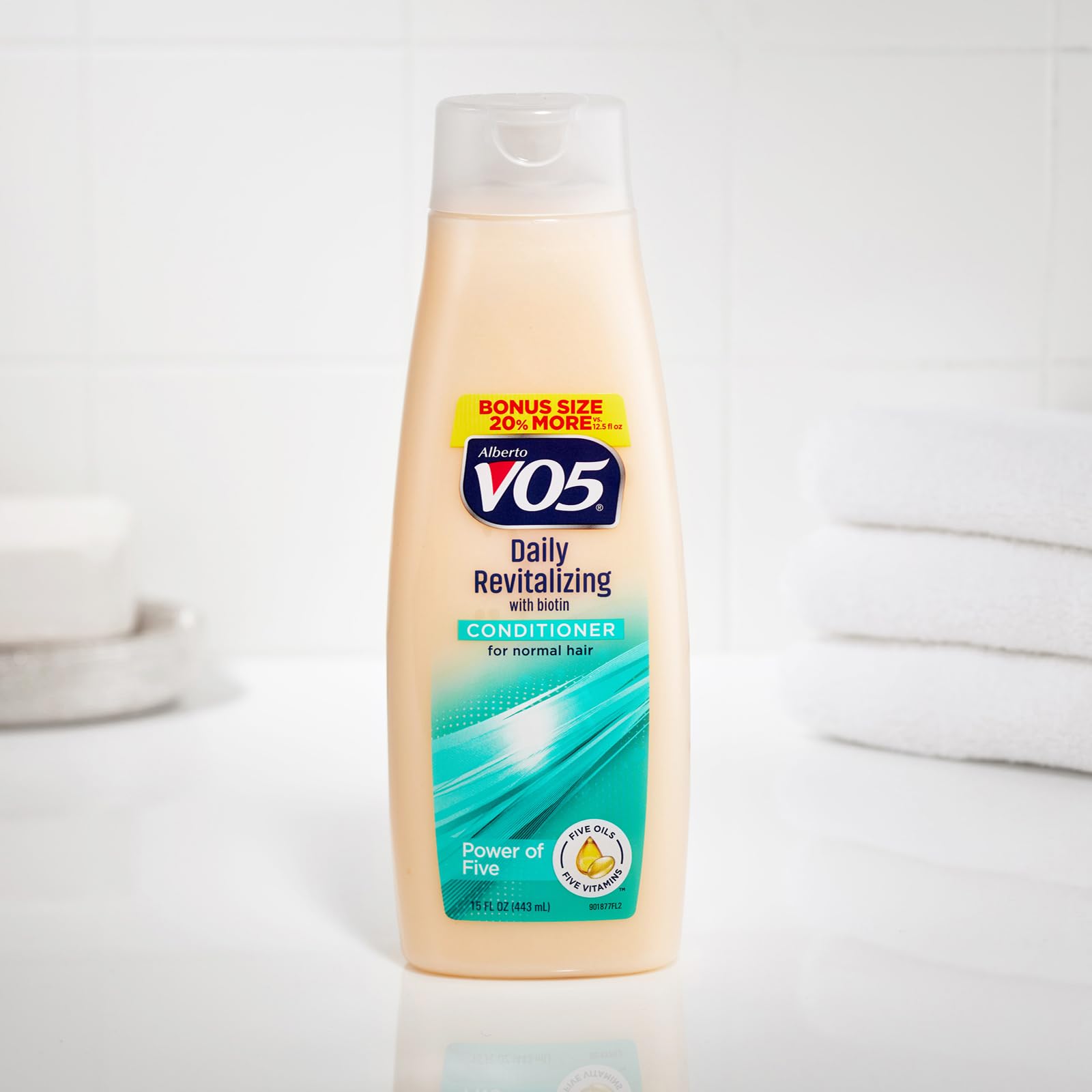 Alberto Vo5 Daily Revitalizing Conditioner Moisturizing Conditioner With Biotin - Thumbnail 2