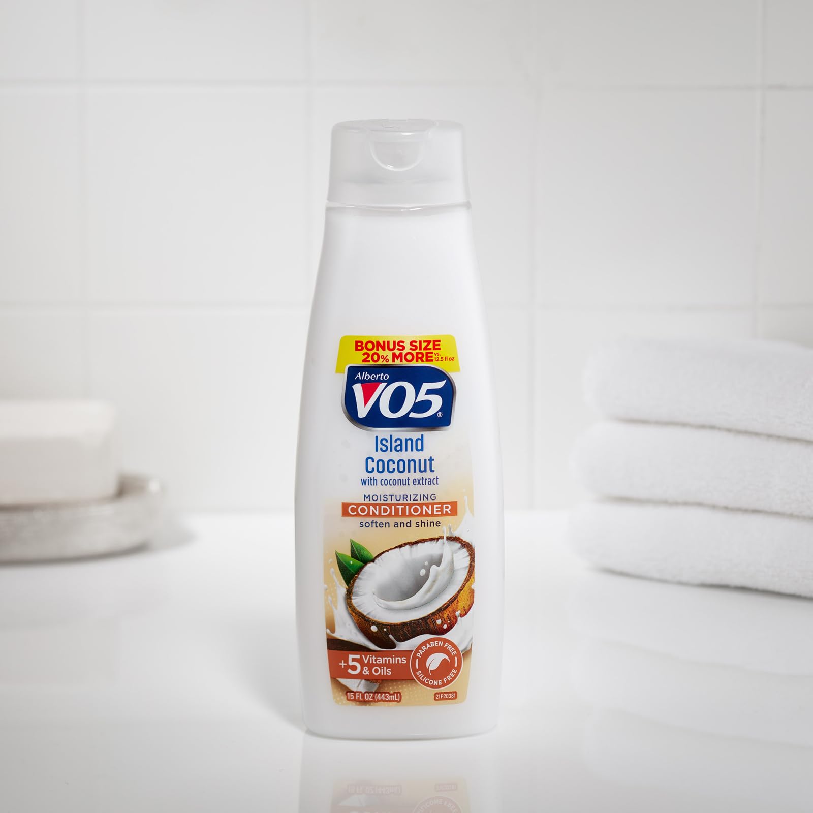 Vo5 Conditioner Silky Experience Island Coconut 12.5 oz - Thumbnail 2