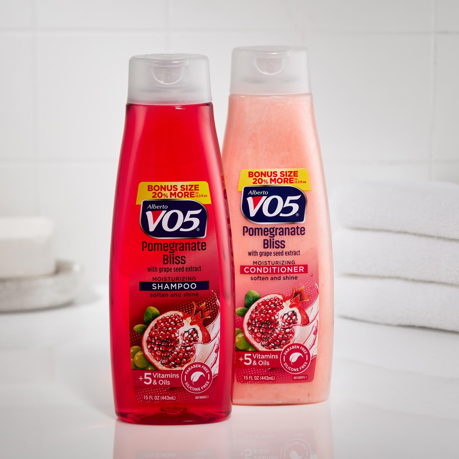 Alberto Vo5 Pomegranate Bliss Revitalizing Conditioner Hair Conditioner - Thumbnail 3