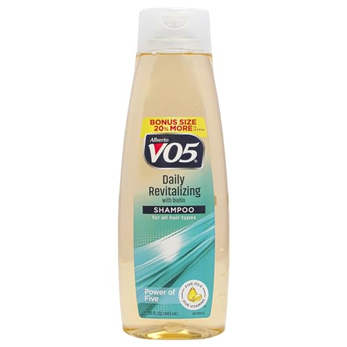 Alberto Vo5 Daily Revitalizing Shampoo Moisturizing Shampoo With Biotin for All - Thumbnail 3