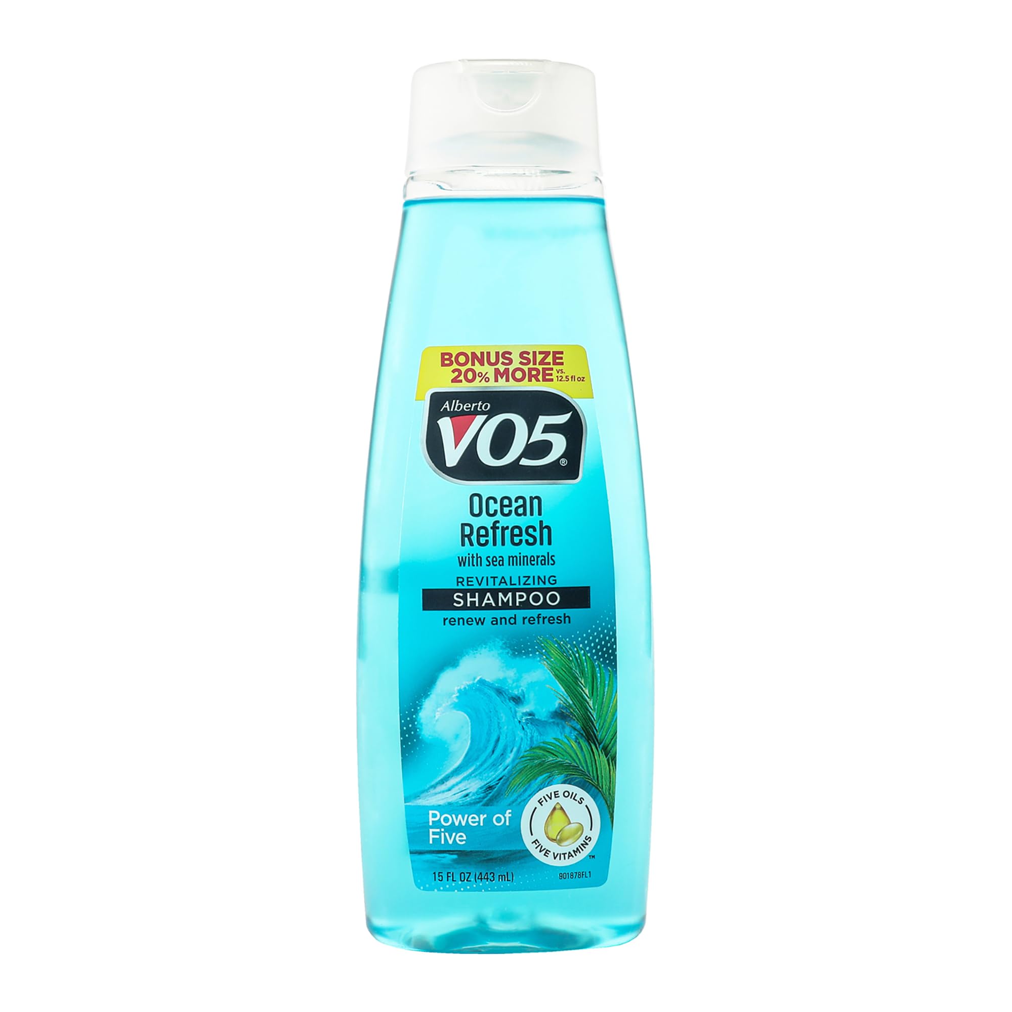 Alberto Vo5 Revitalizing Ocean Refresh Shampoo for Unisex Shampoo Unisex 15 oz