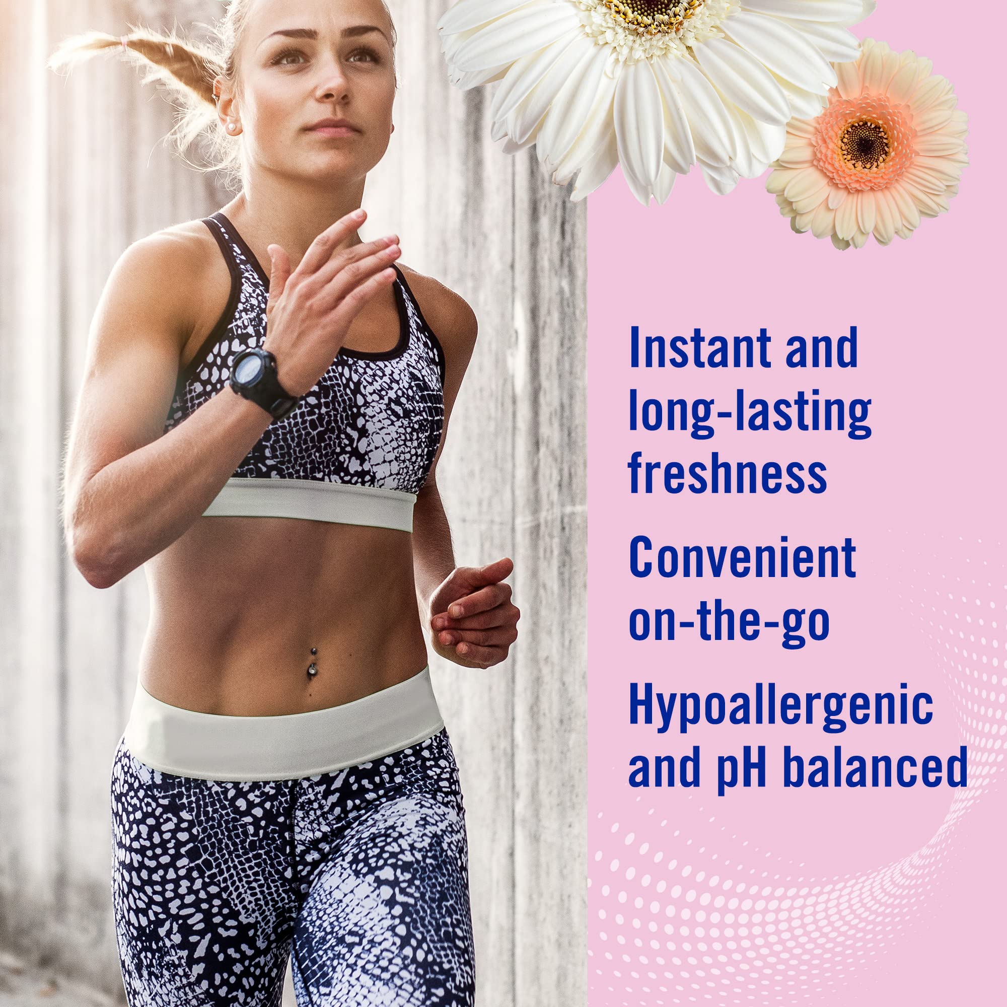 Vagisil Odor Block Daily Freshening Wipes for Feminine Hygiene In Resealable - Thumbnail 2