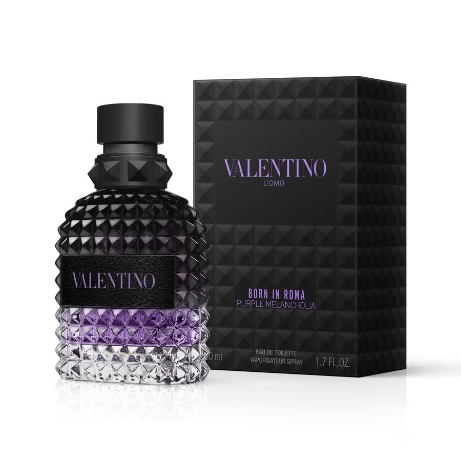 Valentino Born In Roma Uomo Purple 1.7 M France 25pcs Bybox EDT - Thumbnail 2