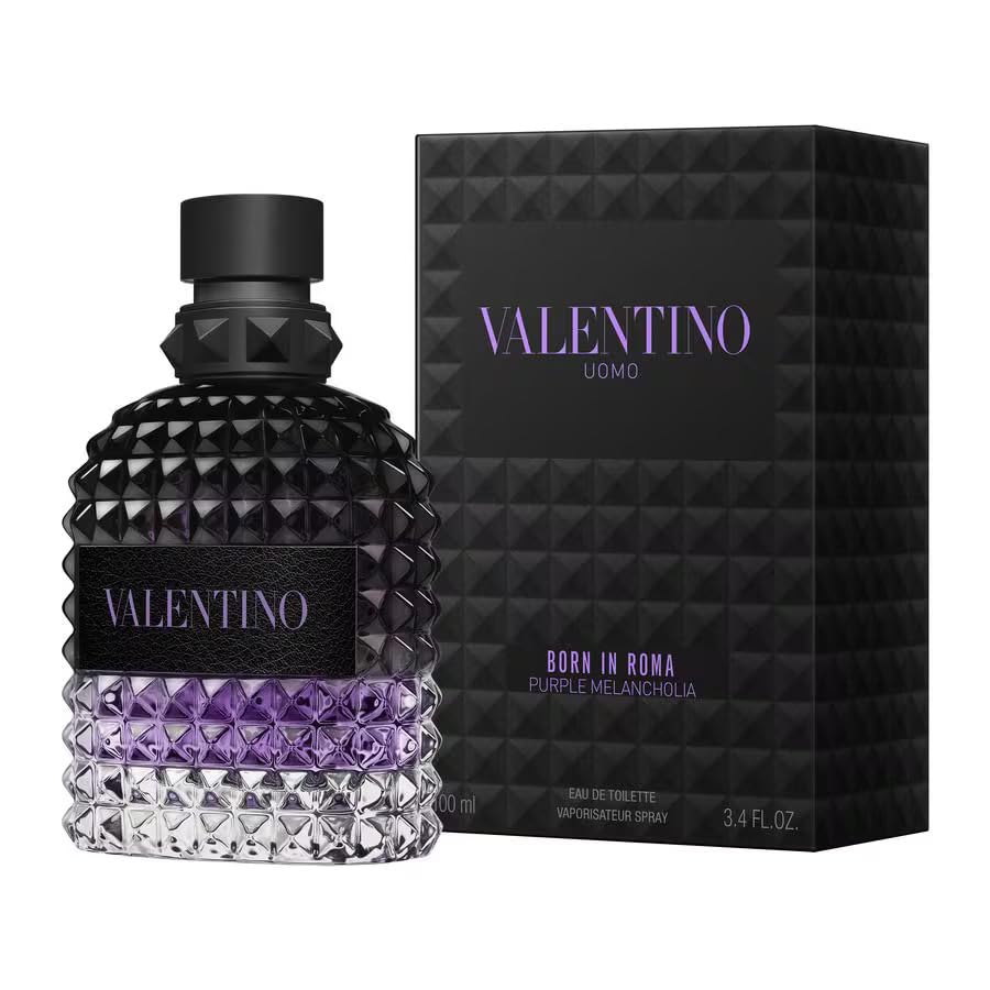 Valentino Born In Roma Uomo Purple Melancholia 3.4 Fl. Oz EDT - Thumbnail 2