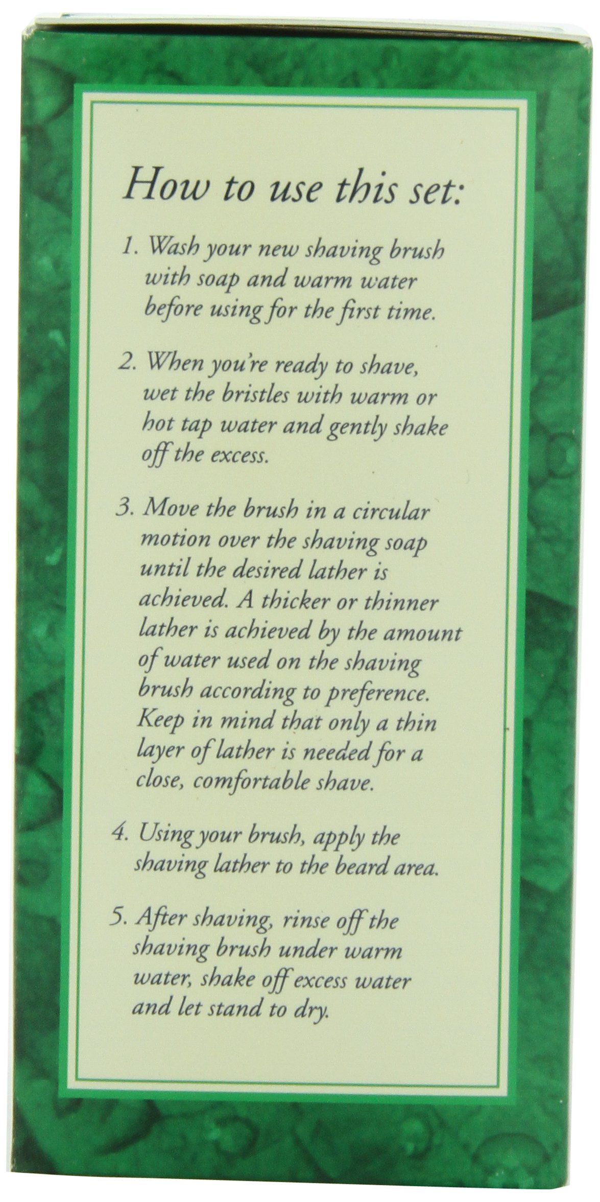 Van Der Hagen Shave Set 2.5 oz - Thumbnail 2