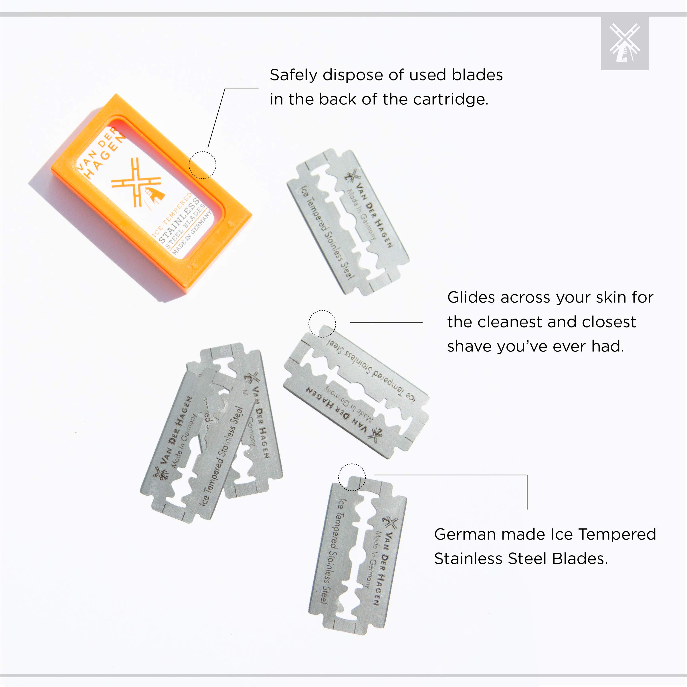 Van Der Hagen Safety Blades 5 Count - Thumbnail 2