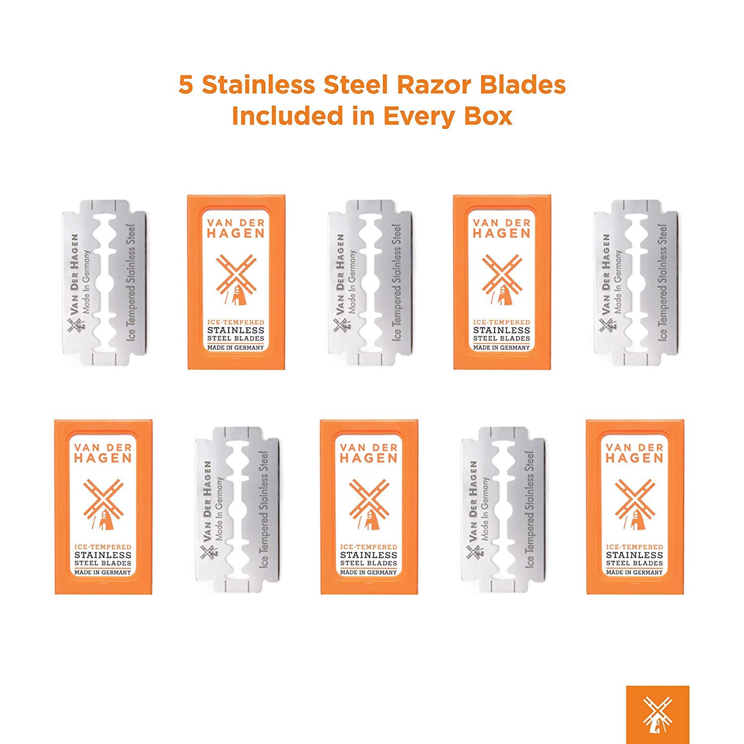 Van Der Hagen Safety Blades 5 Count - Thumbnail 3