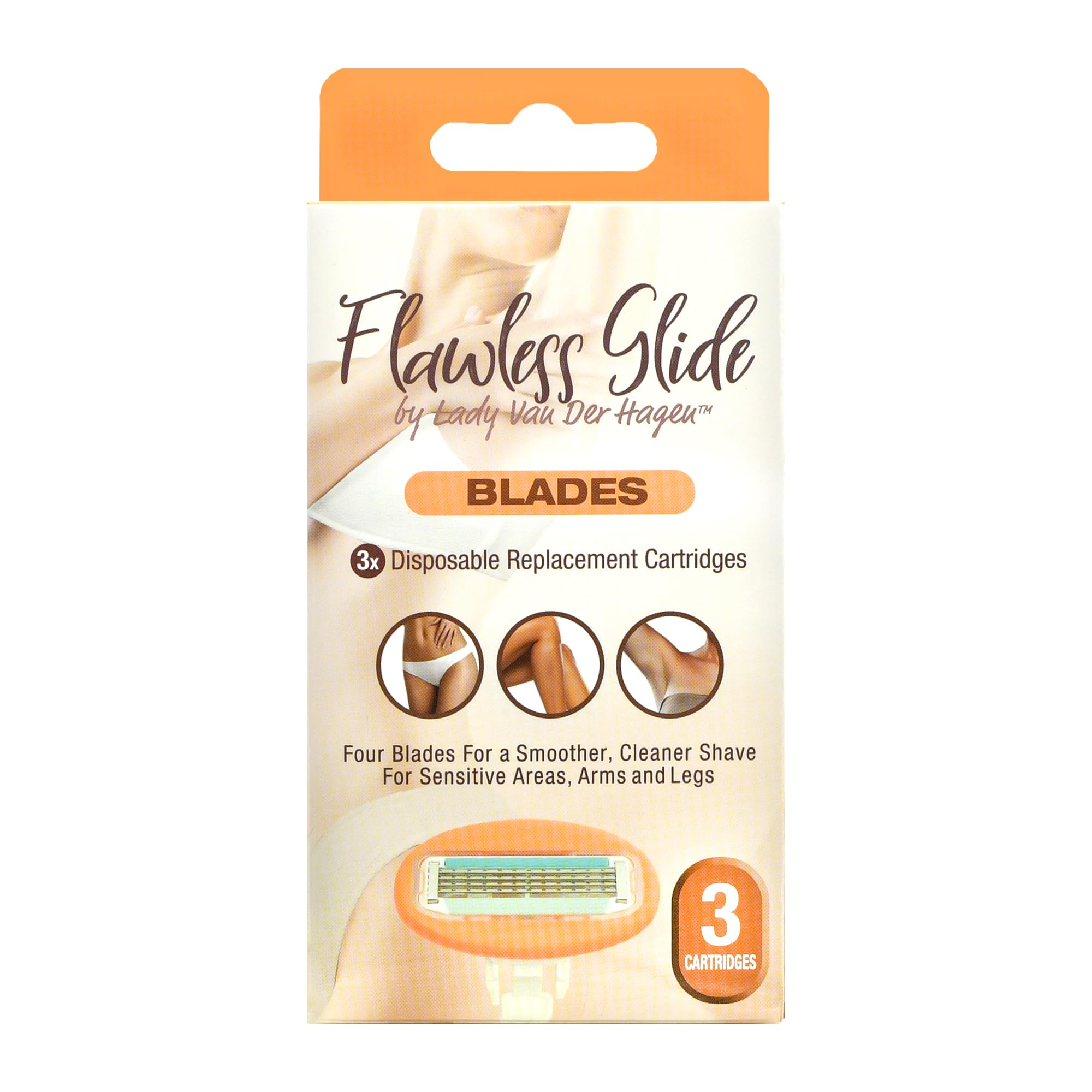 Lady Van Der Hagen 3 Pack Cartridge Blade Pack - Thumbnail 3