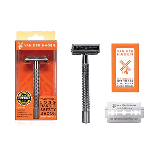 Van Der Hagen Safety Razor Kit 110mm Chrome - Thumbnail 2