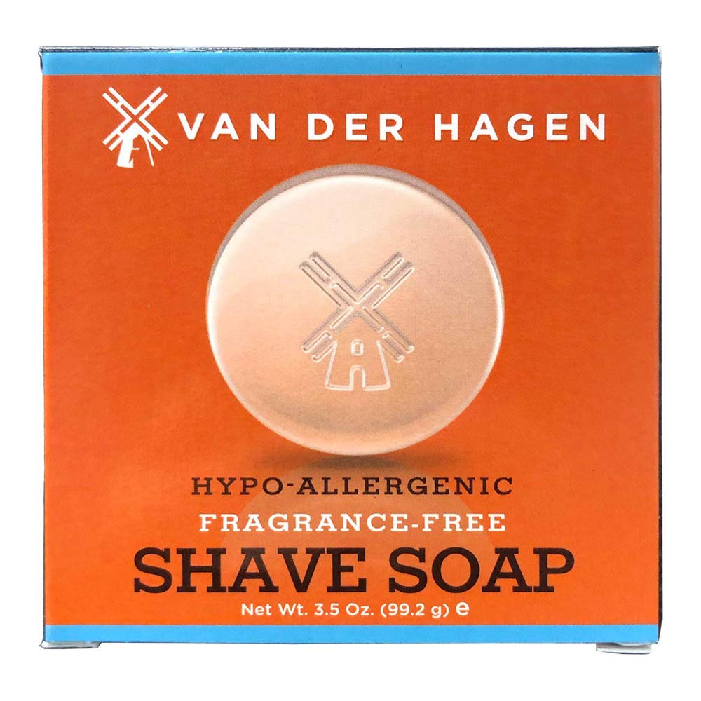 Van Der Hagen Luxury Free Shave Soap For Men - Thumbnail 3