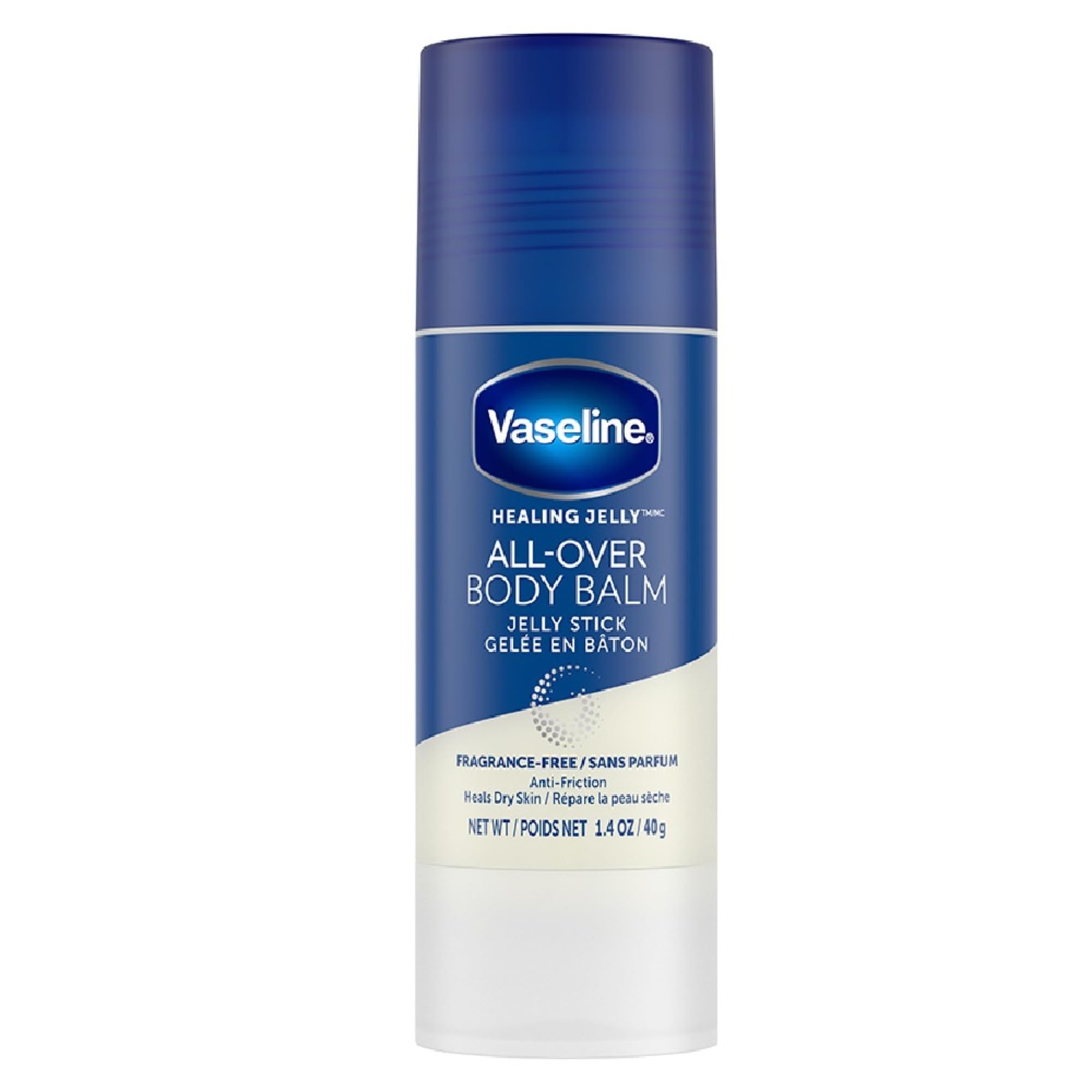 Vaseline Body Balm Stick for Dry Skin Relief Unscented Targeted Healing for