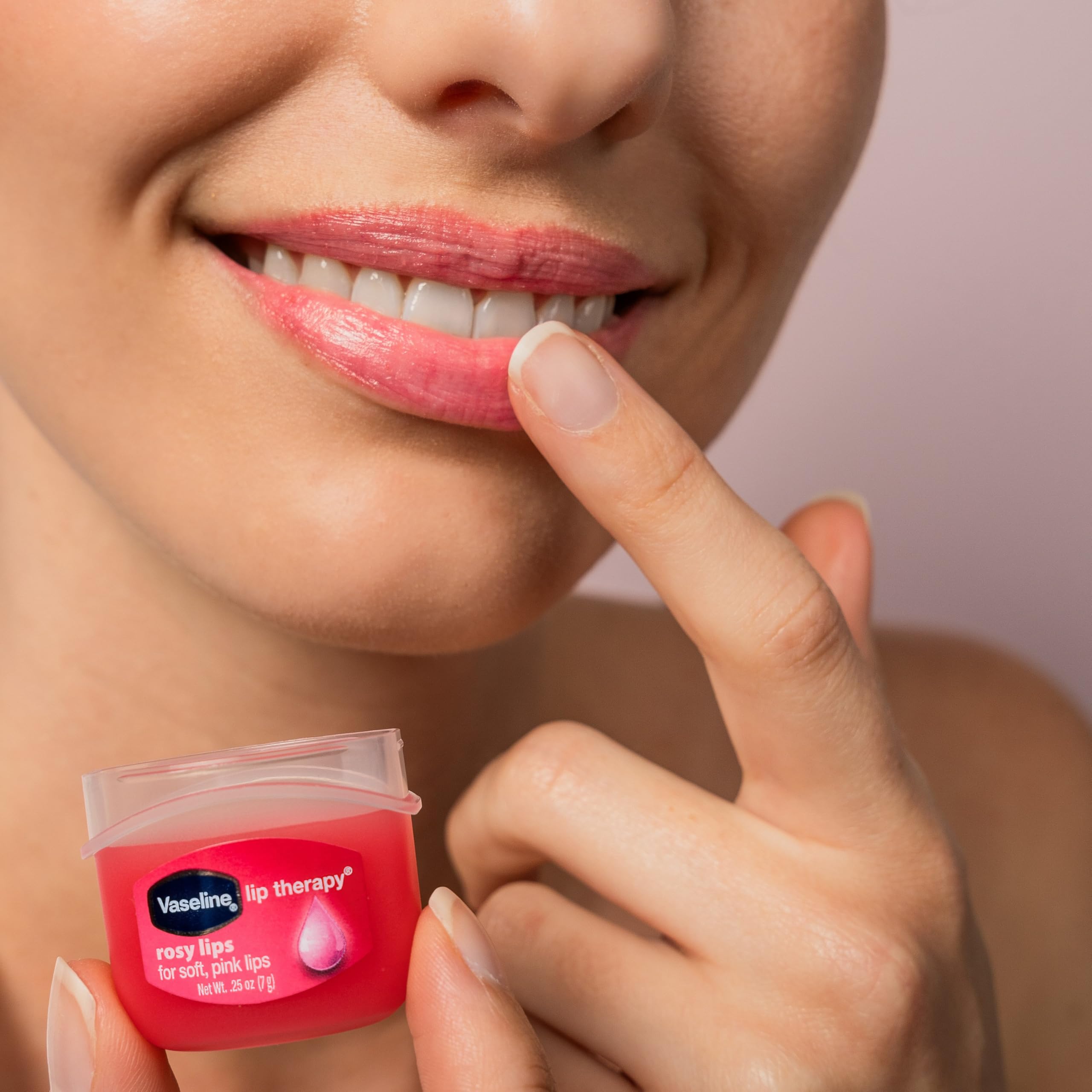 Vaseline Lip Therapy Rosy Lips 0.25 oz - Thumbnail 3