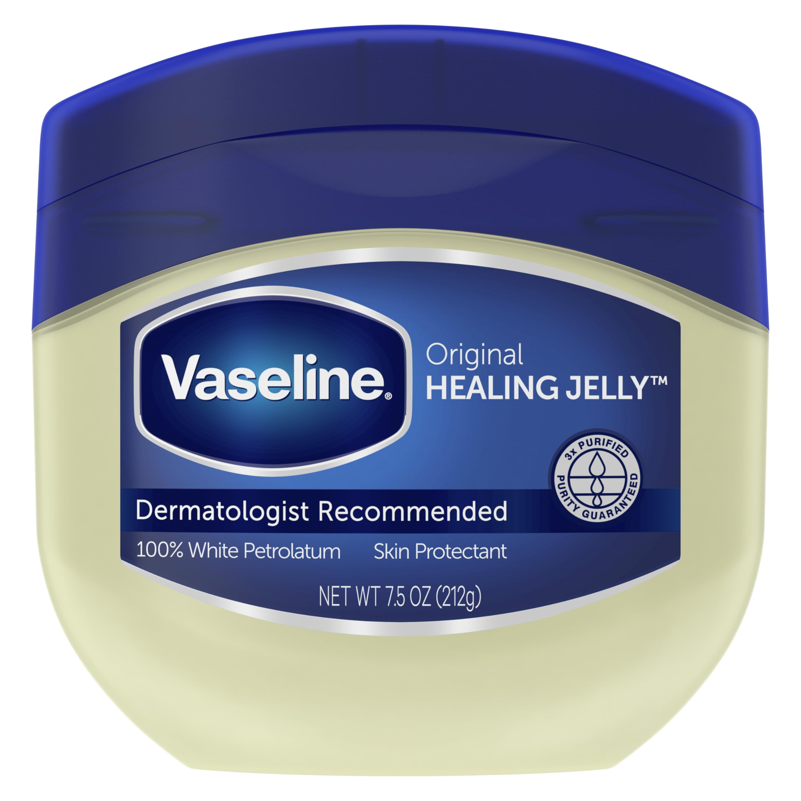Vaseline Petroleum Jelly for Dry Cracked Skin and Eczema Relief Original 7.5 oz