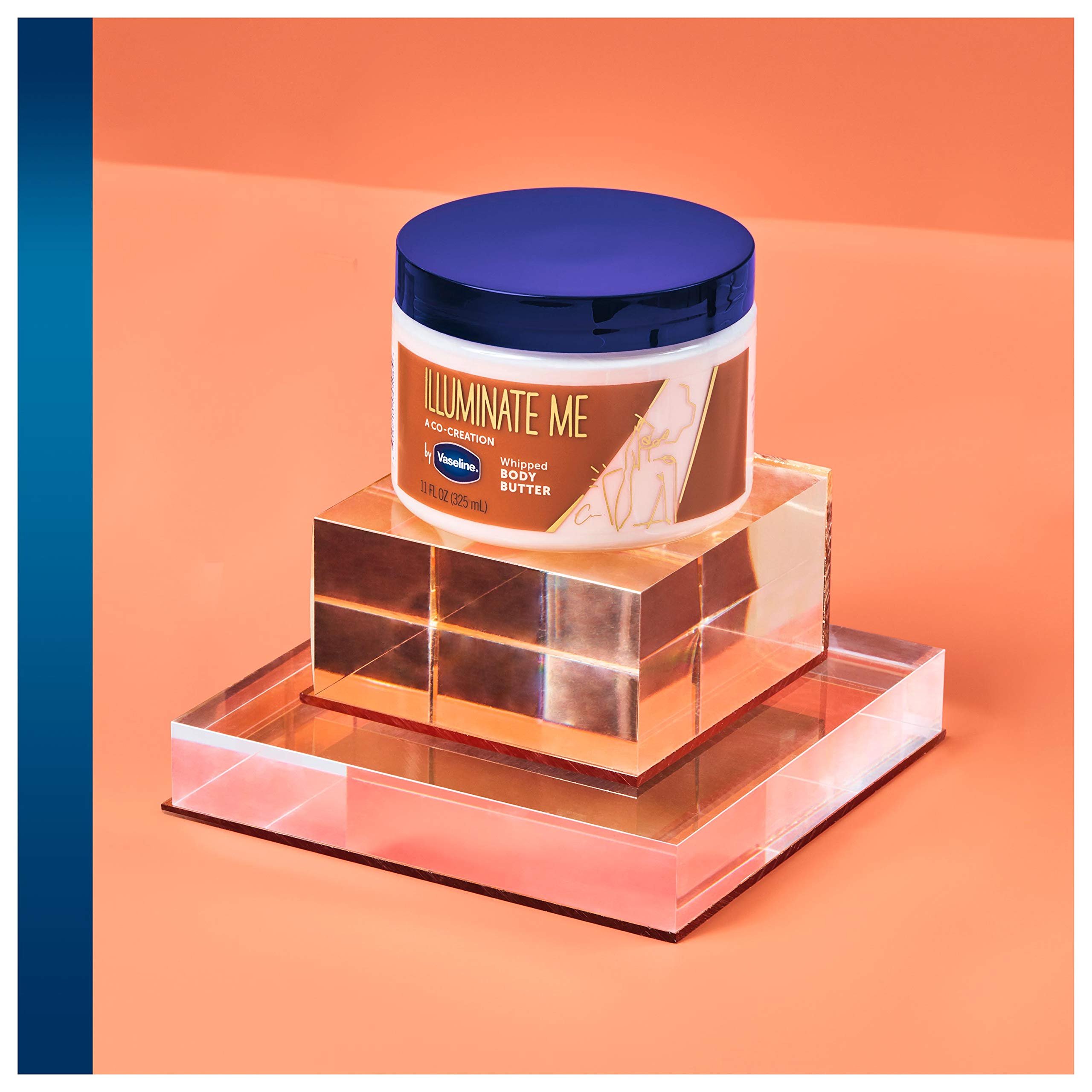 Vaseline Illuminate Me Shea Butter Whipped Body Butter for Melanin Rich Skin - Thumbnail 2