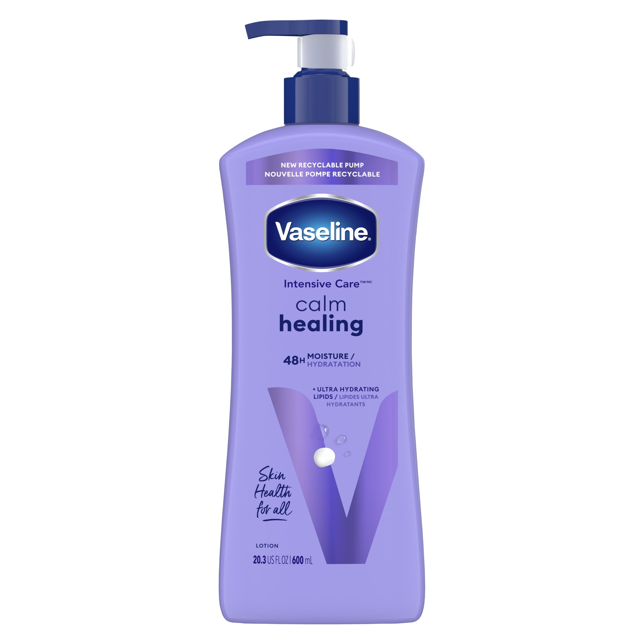 Vaseline Lavender Calming Lavender Calming Body Lotion for Dry Skin Lotion Made