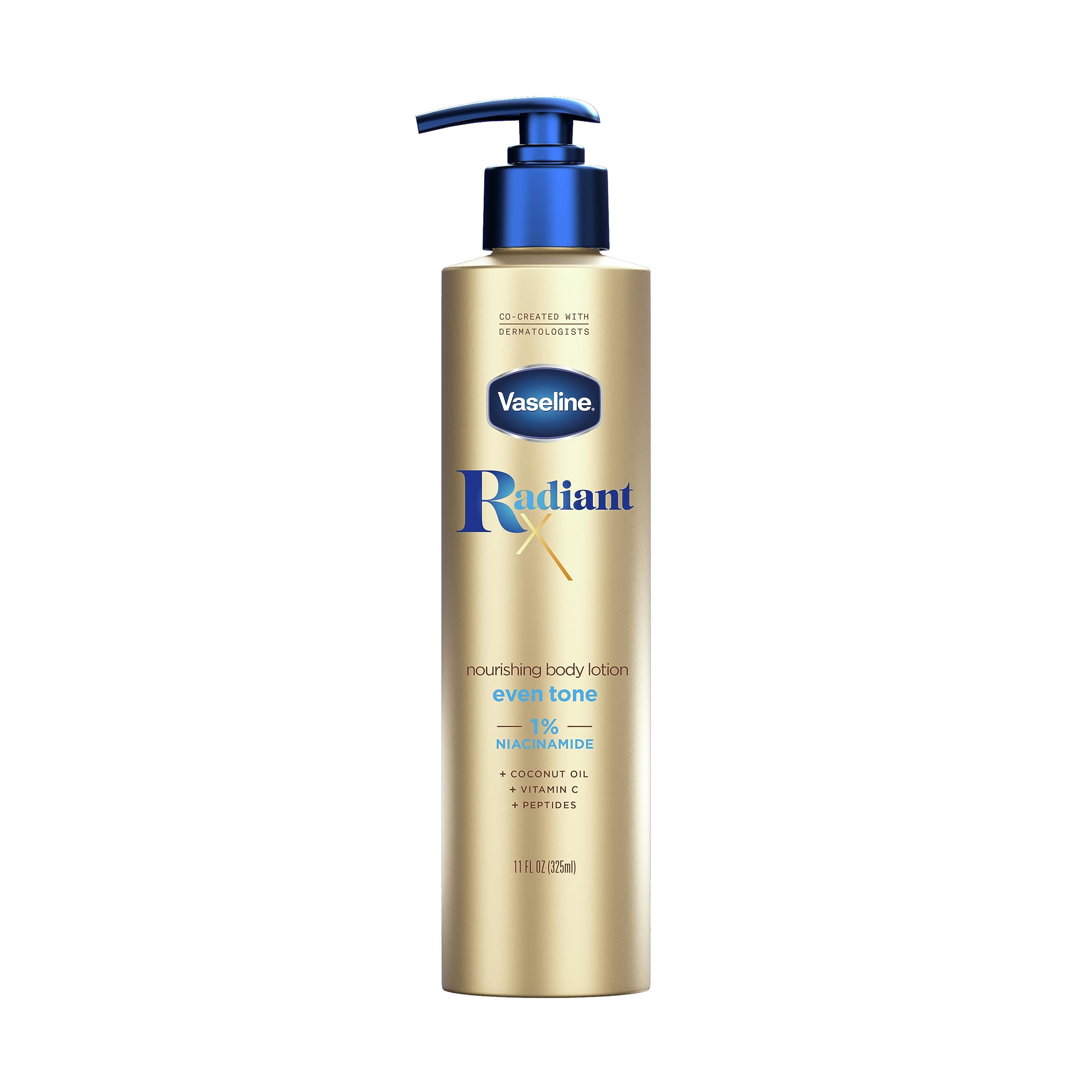 Vaseline Radiant X Even Tone Nourishing Body Lotion With 1% Niacinamide Coconut