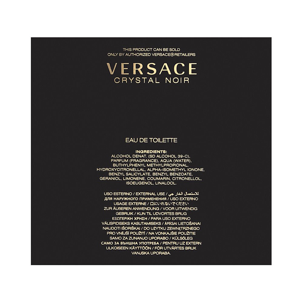 Versace Crystal Noir By Versace For Women EDT 1.7 oz - Thumbnail 2