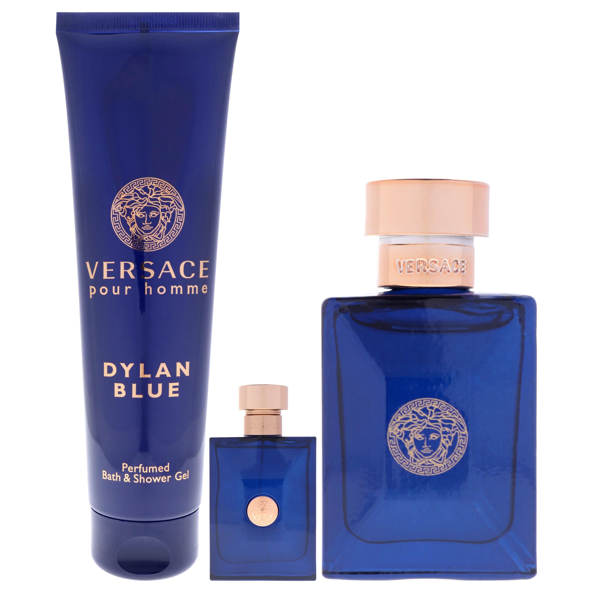 [Set] Versace Dylan Blue Pour Homme For Men EDT 100 ml - Thumbnail 2