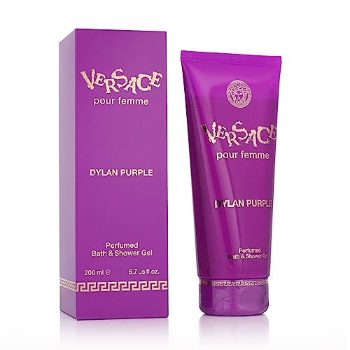 [Shower Gel] Versace Dylan Purple Perfumed Bath Shower Gel / For Women 200 ml (6.7 oz) - Thumbnail 2