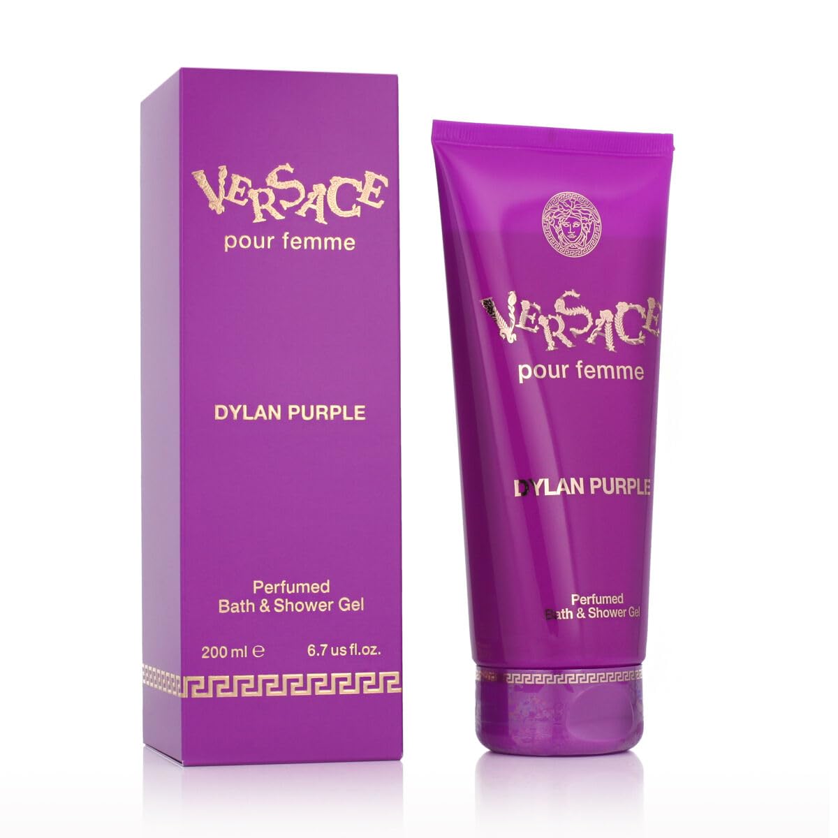 [Shower Gel] Versace Dylan Purple Perfumed Bath Shower Gel / For Women 200 ml (6.7 oz)