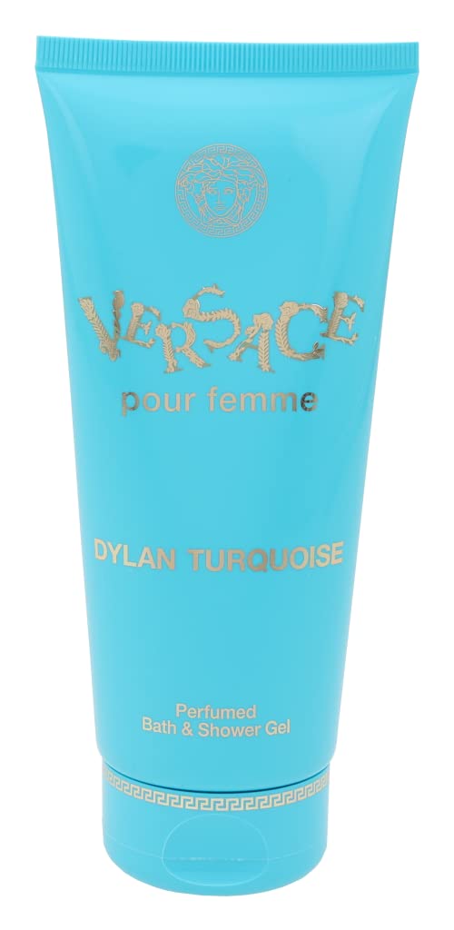 [Shower Gel] Versace Pour Femme Dylan Turquoise Body Gel For Women 6.7 oz