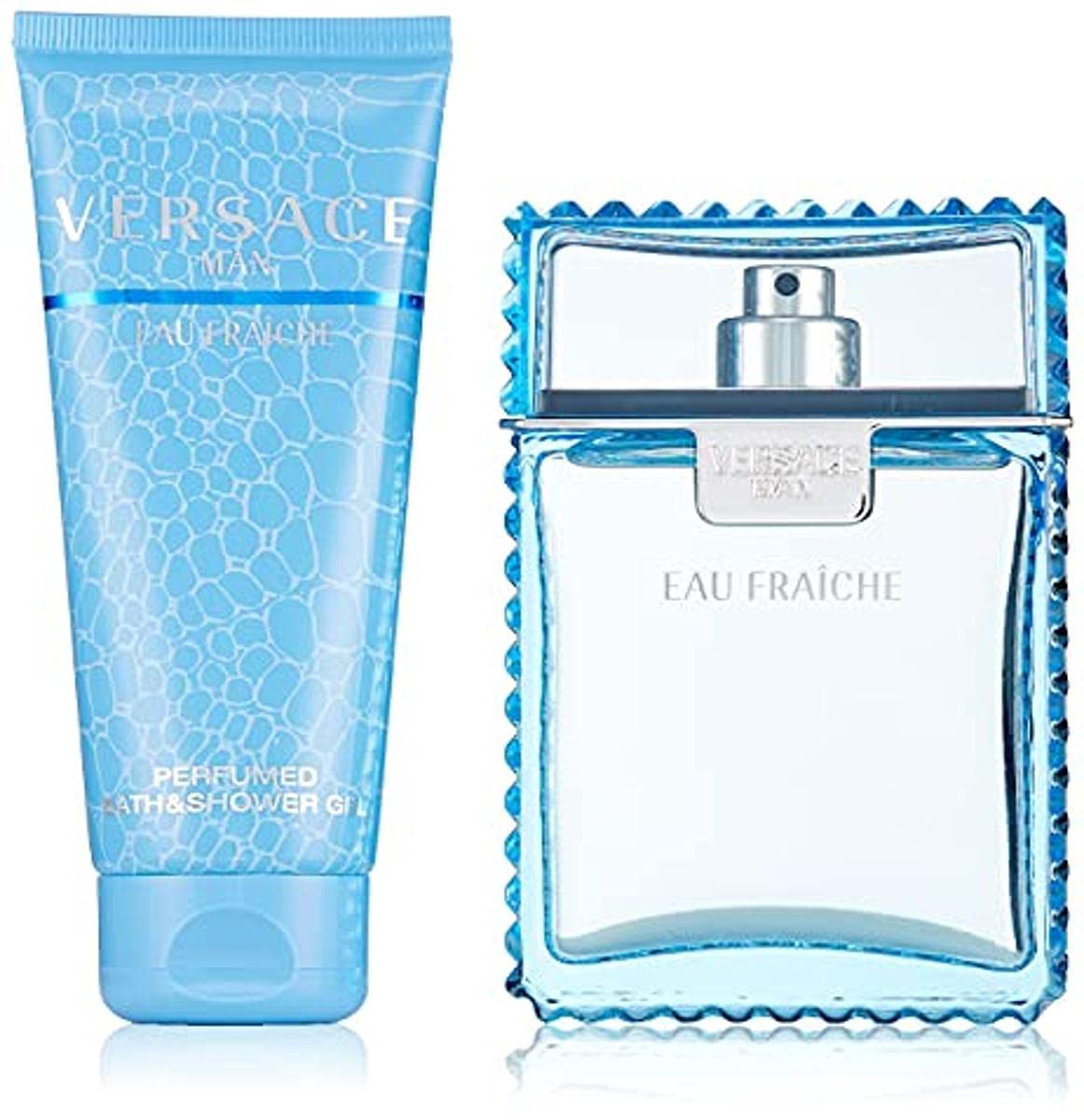 [Set] Versace Eau Fraiche 3.4 M + 3.4 Sh/g Italy 27pcs Bybox - Thumbnail 2