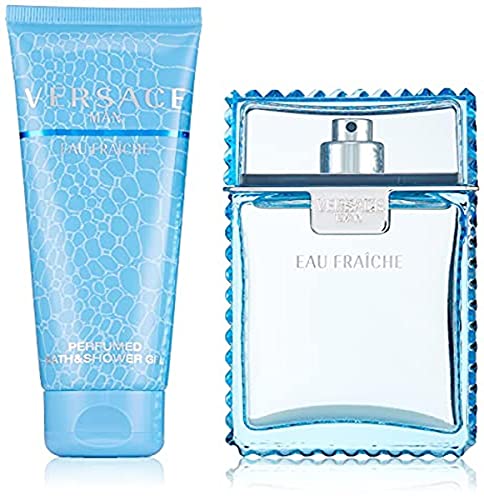 [Set] Versace Eau Fraiche 3.4 M + 3.4 Sh/g Italy 27pcs Bybox - Thumbnail 3