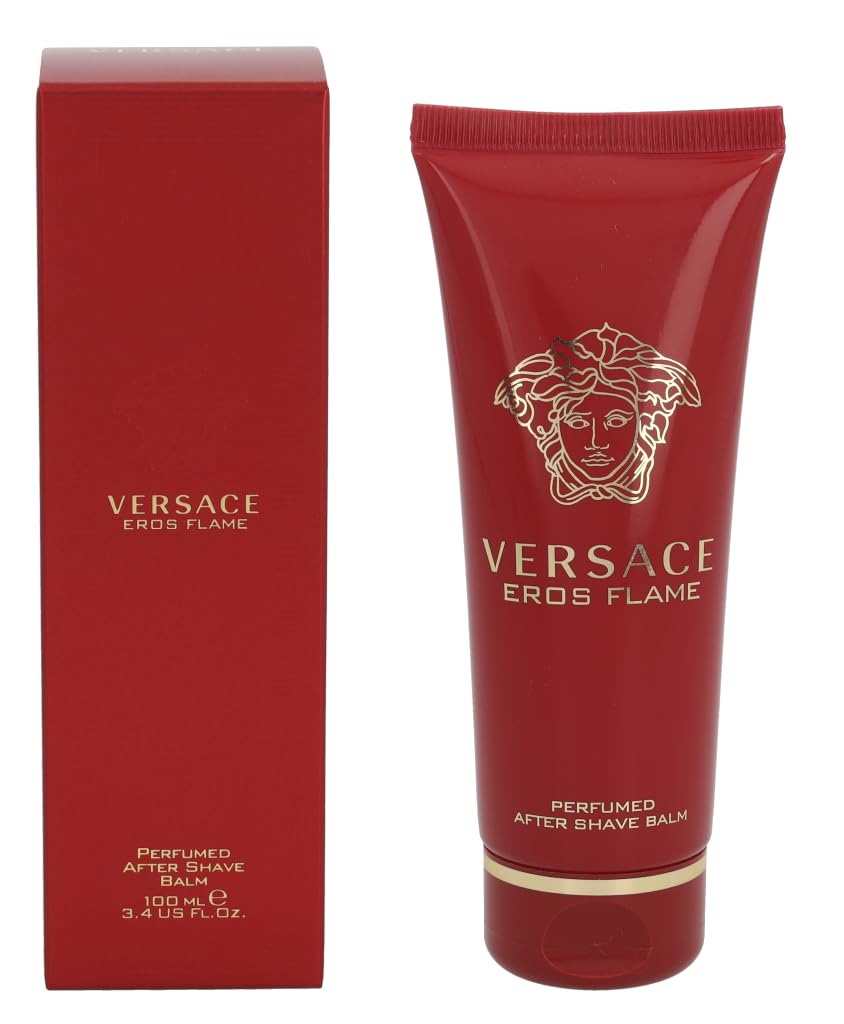 [After Shave] Versace Eros Flame By Versace After Shave Balm For Men 3.4 oz