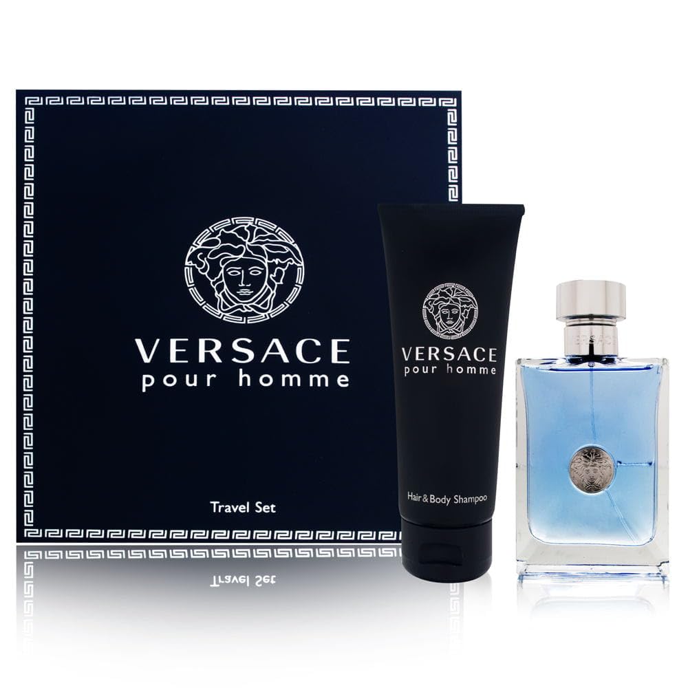 [Set] Versace Pour Homme Cologne 2 Pieces For Men