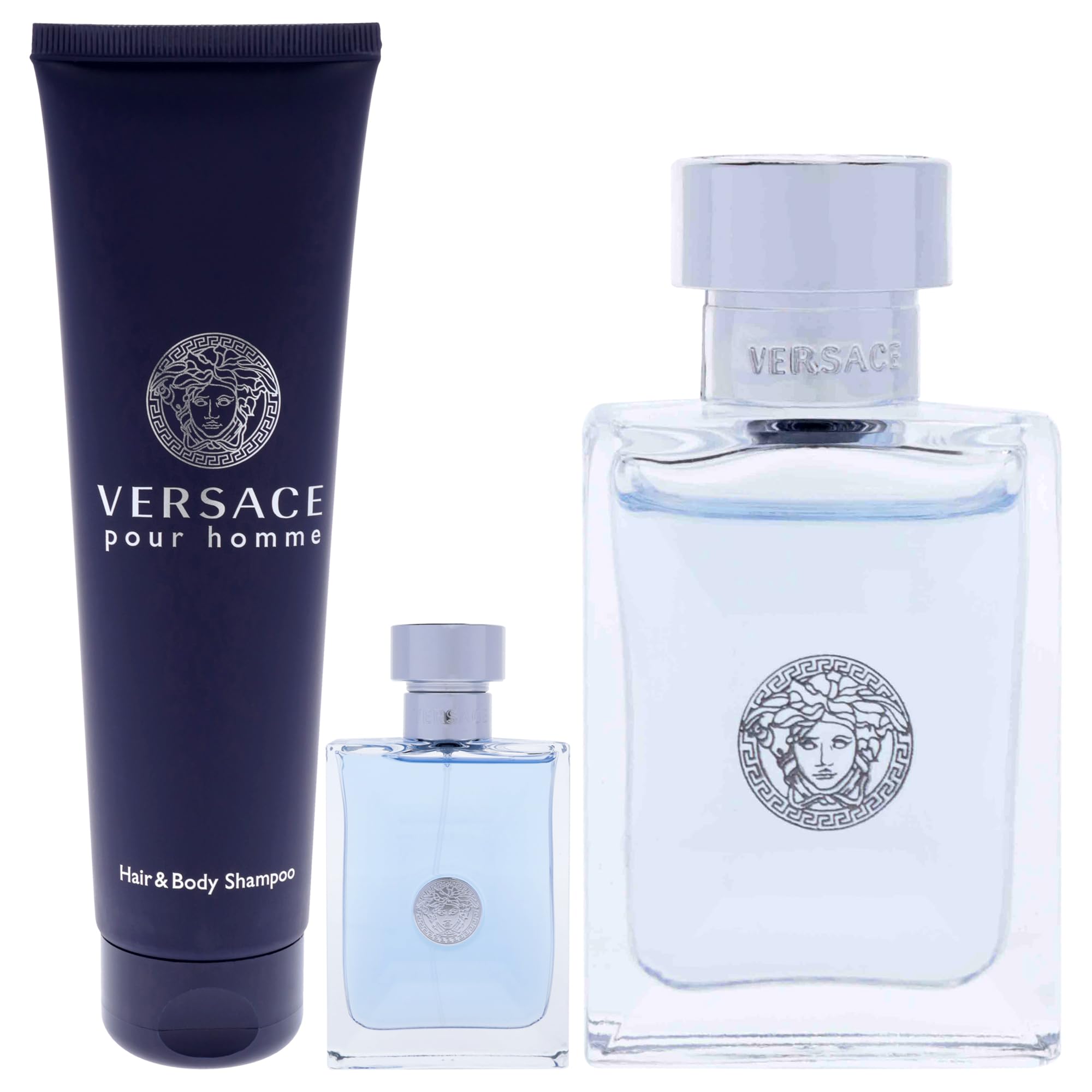 [Set] Versace Signature 3.4 M+5.0 S/g+mini Italy 1pcs Bybox EDT - Thumbnail 2